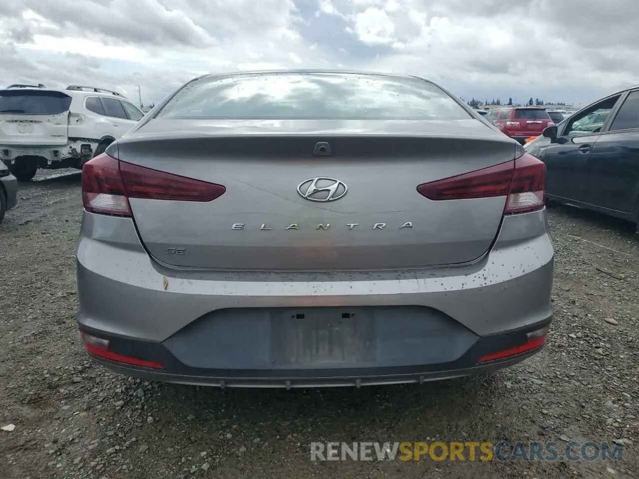 6 Photograph of a damaged car KMHD74LF8LU899560 HYUNDAI ELANTRA 2020