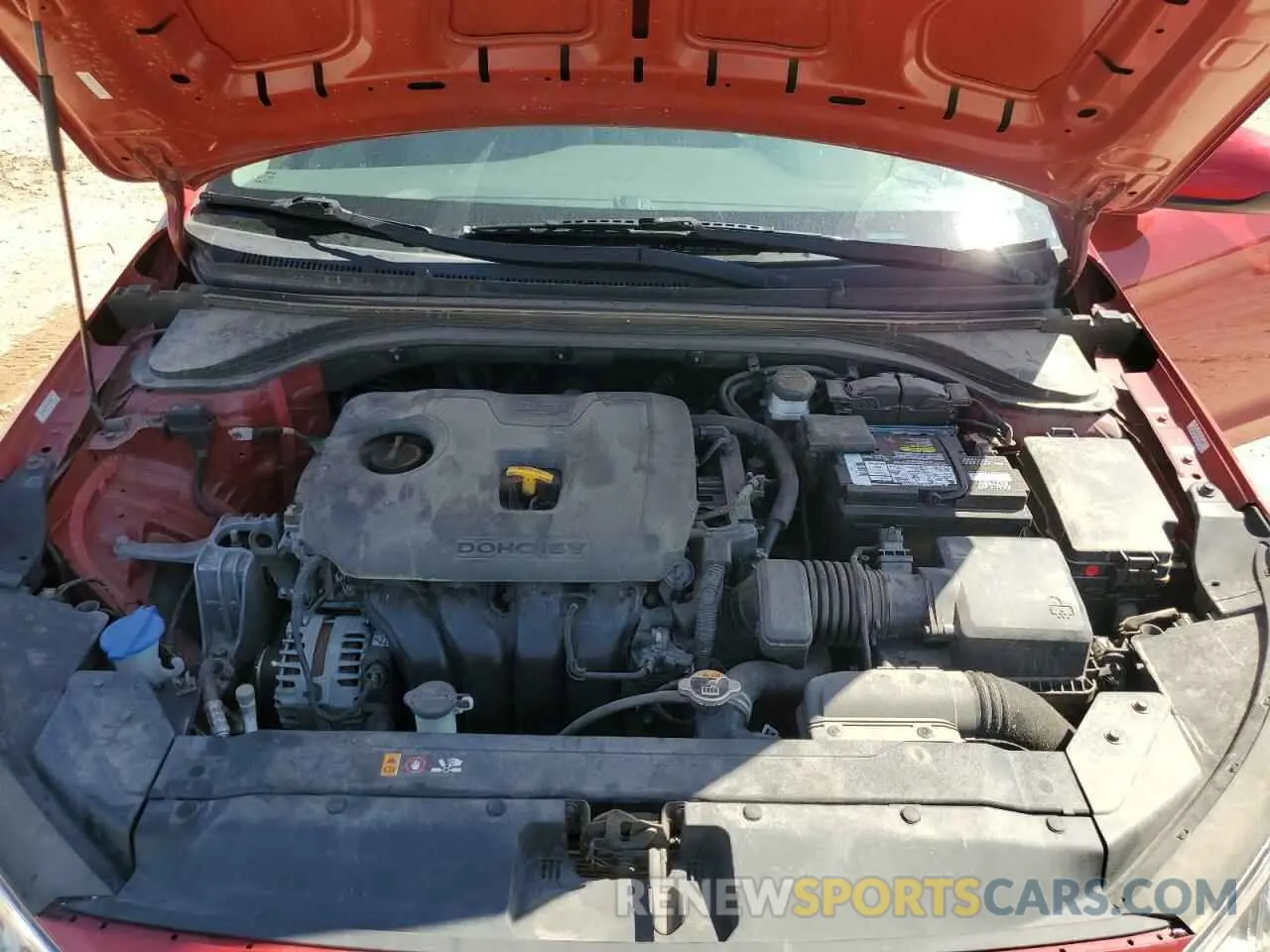 11 Photograph of a damaged car KMHD74LF8LU904515 HYUNDAI ELANTRA 2020