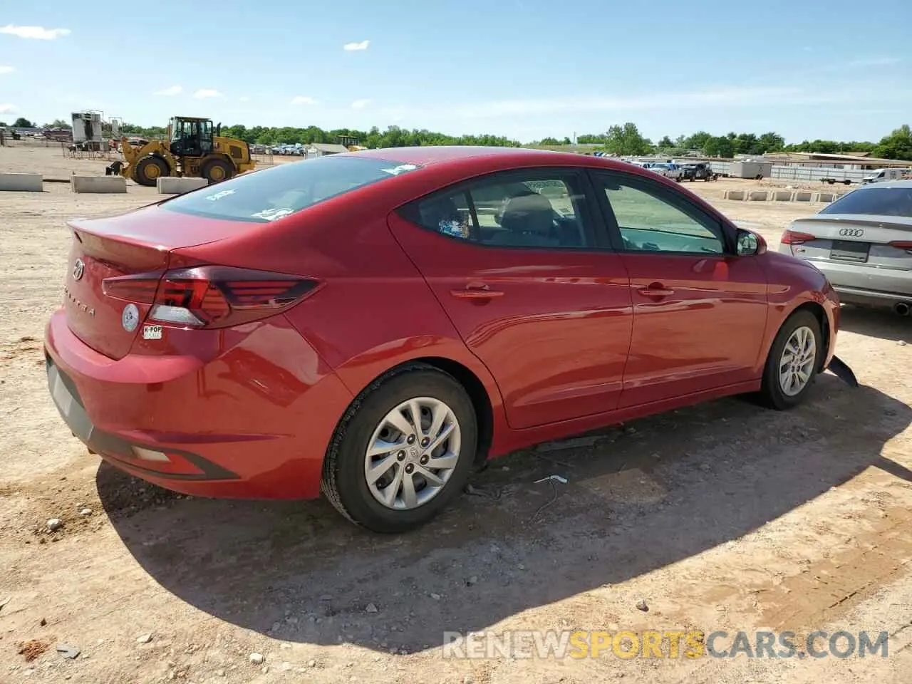 3 Photograph of a damaged car KMHD74LF8LU904515 HYUNDAI ELANTRA 2020