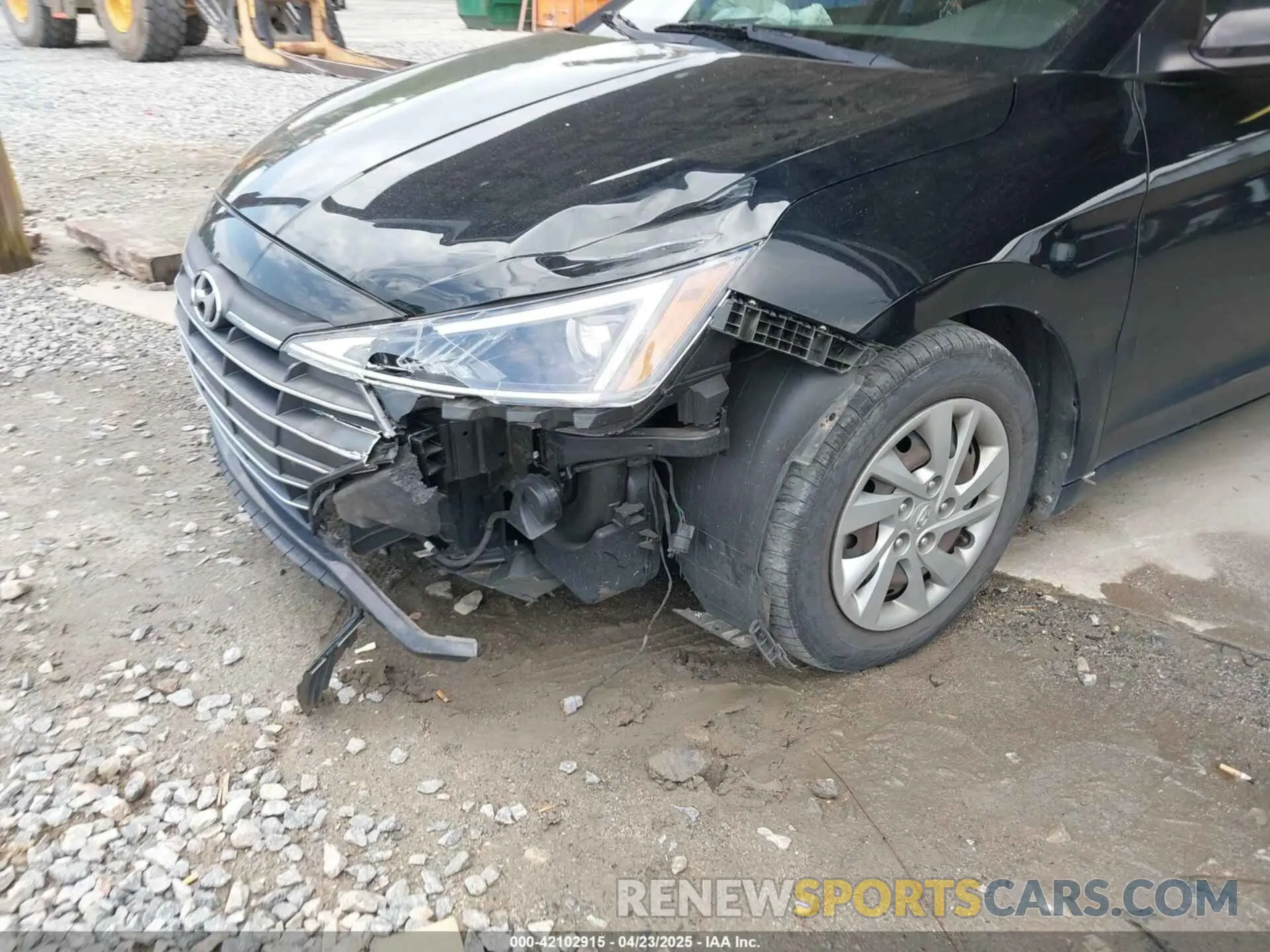 6 Photograph of a damaged car KMHD74LF8LU914672 HYUNDAI ELANTRA 2020