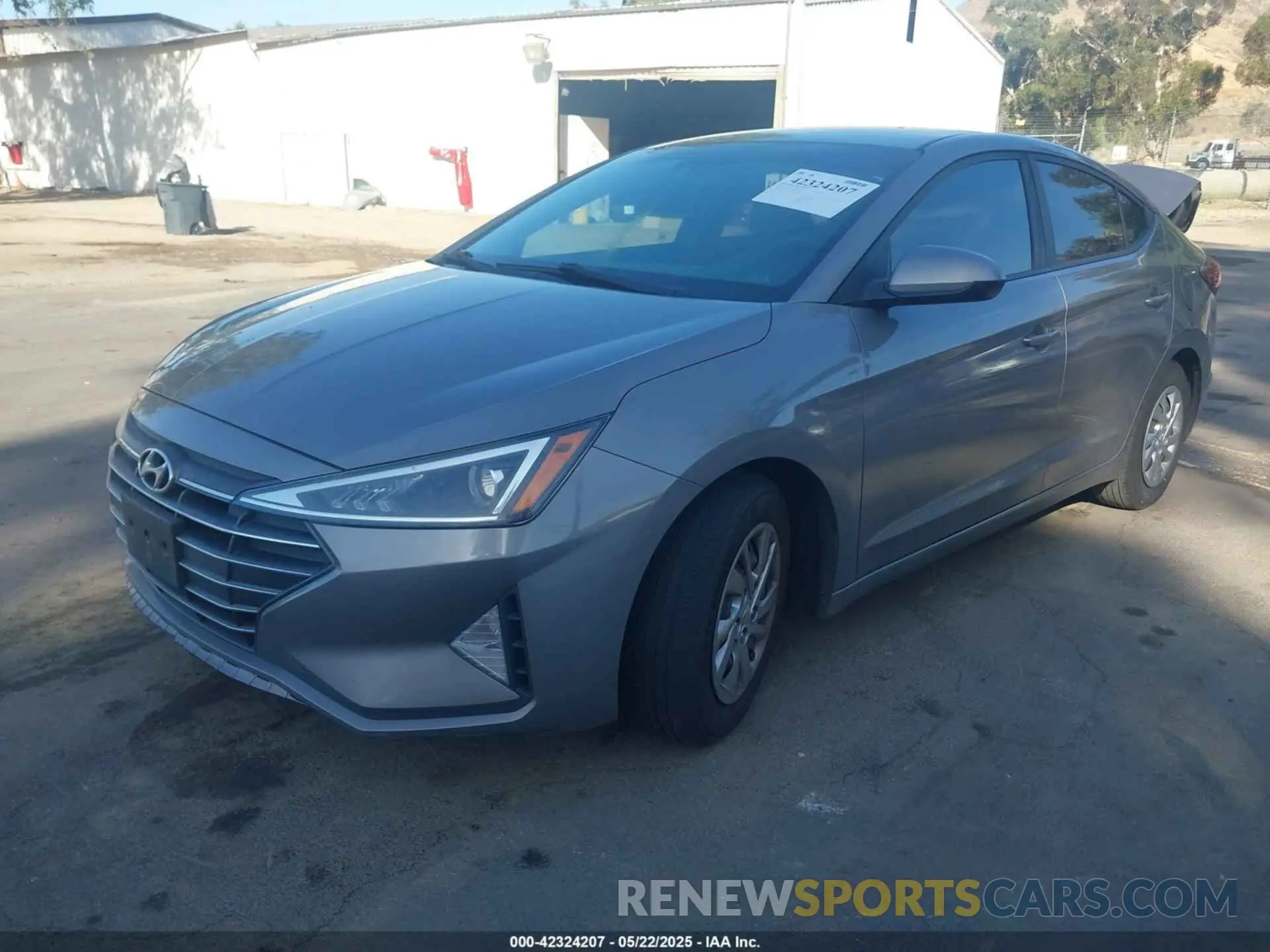 2 Photograph of a damaged car KMHD74LF8LU948224 HYUNDAI ELANTRA 2020