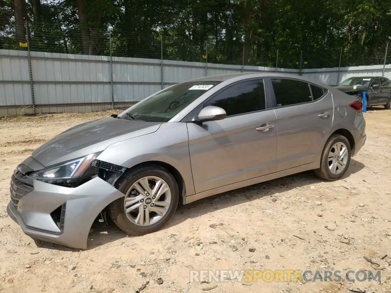 1 Photograph of a damaged car KMHD74LF8LU953360 HYUNDAI ELANTRA 2020