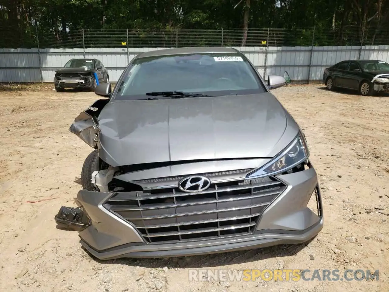5 Photograph of a damaged car KMHD74LF8LU953360 HYUNDAI ELANTRA 2020