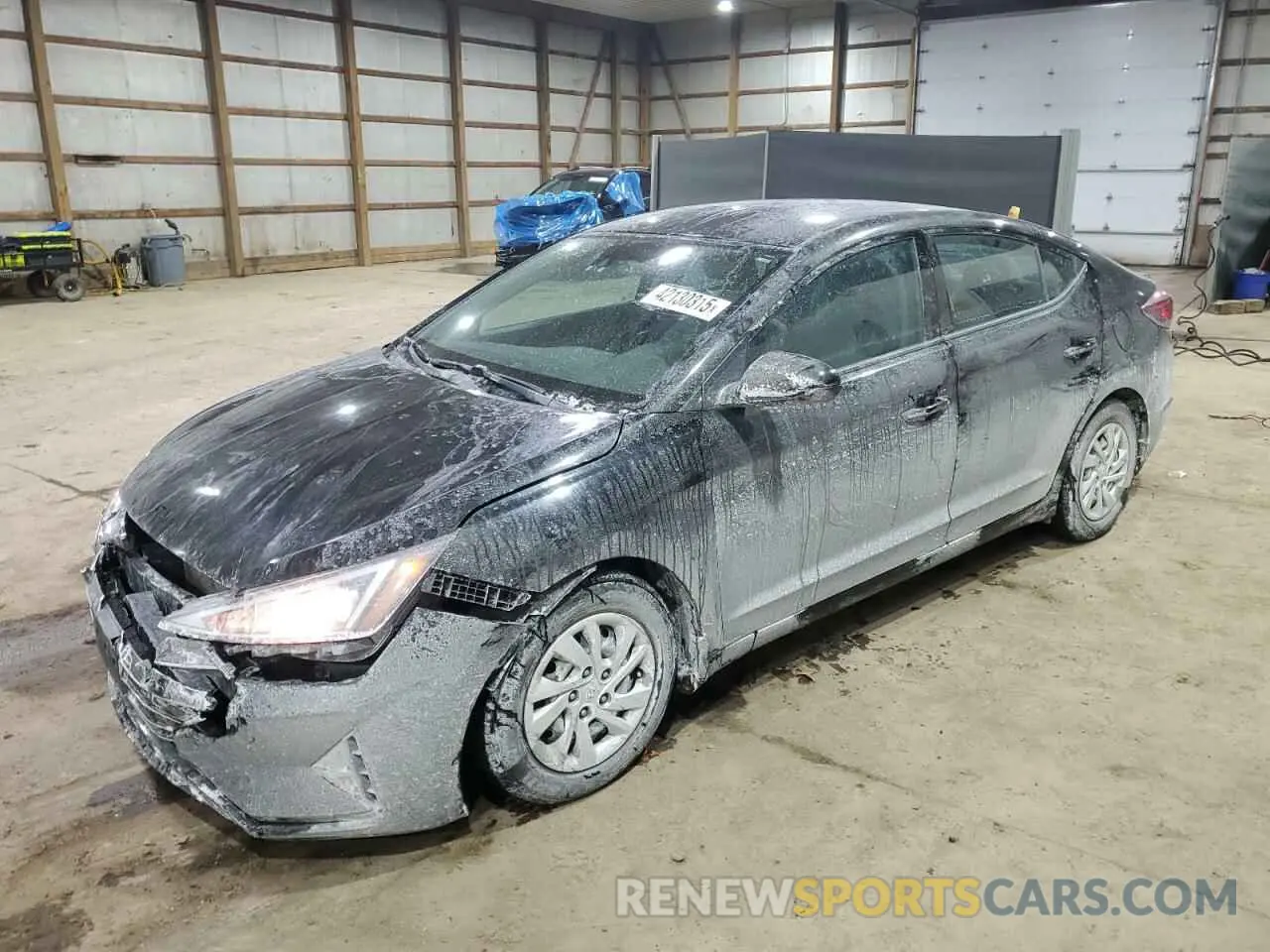 1 Photograph of a damaged car KMHD74LF8LU956050 HYUNDAI ELANTRA 2020