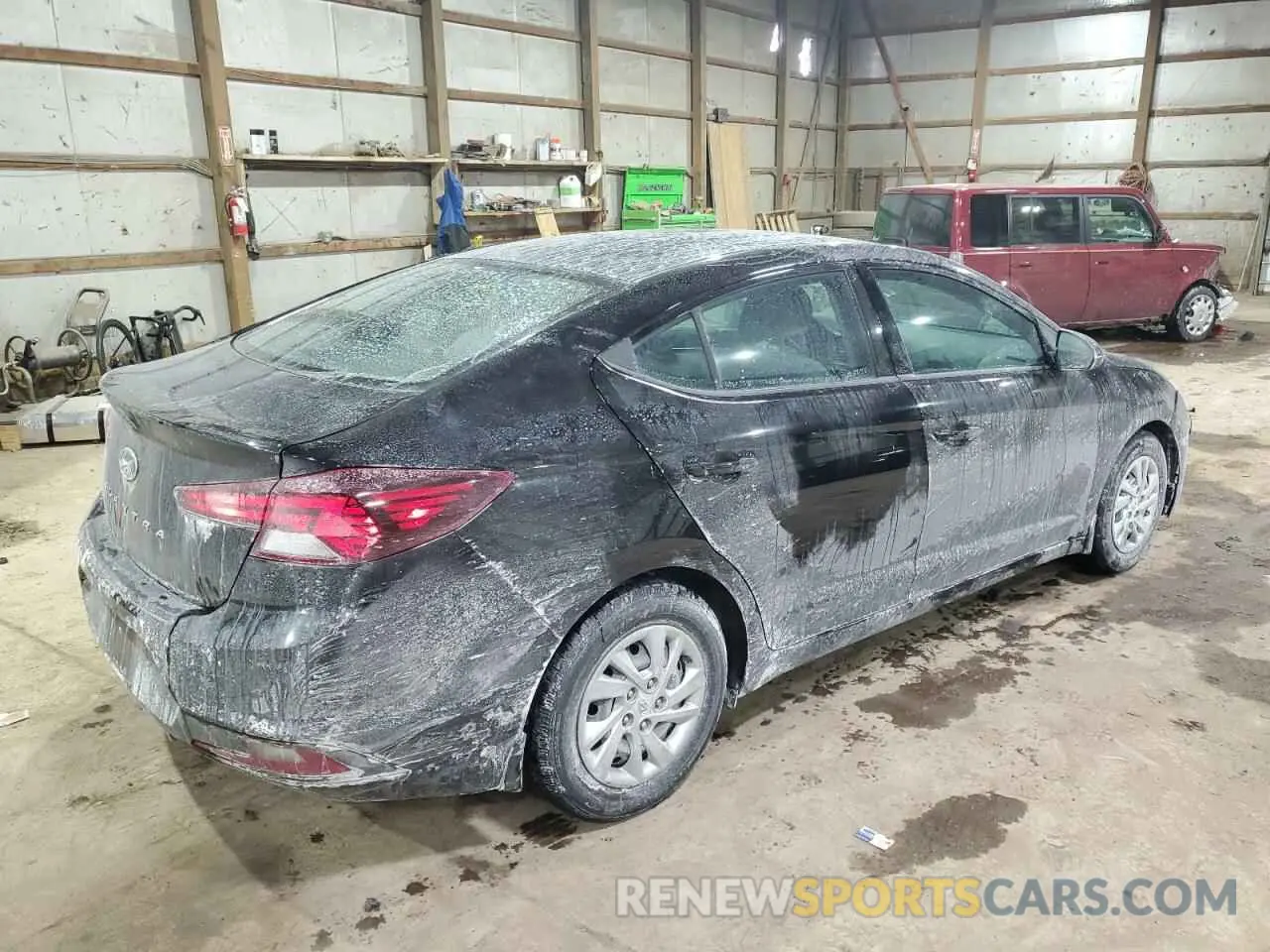3 Photograph of a damaged car KMHD74LF8LU956050 HYUNDAI ELANTRA 2020