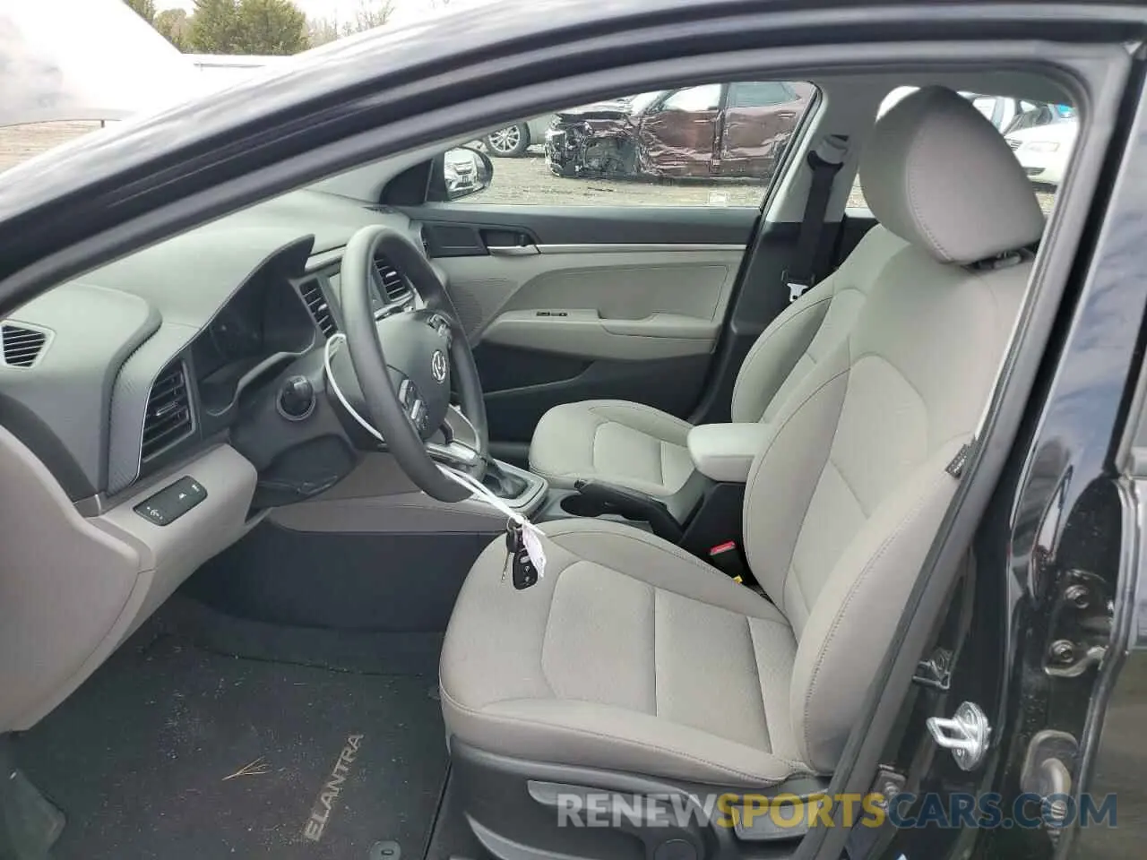 7 Photograph of a damaged car KMHD74LF9LU074479 HYUNDAI ELANTRA 2020