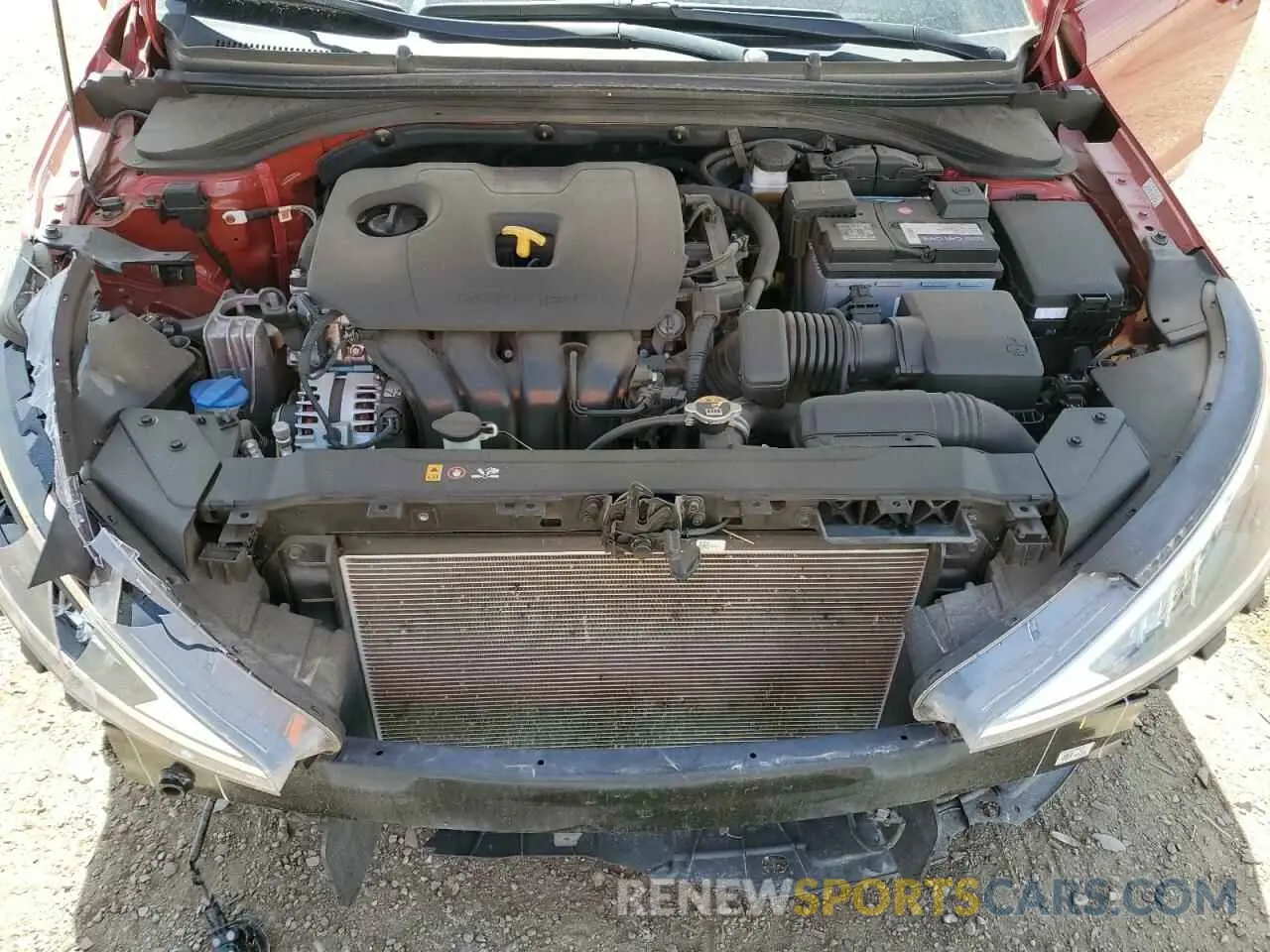 12 Photograph of a damaged car KMHD74LF9LU079195 HYUNDAI ELANTRA 2020
