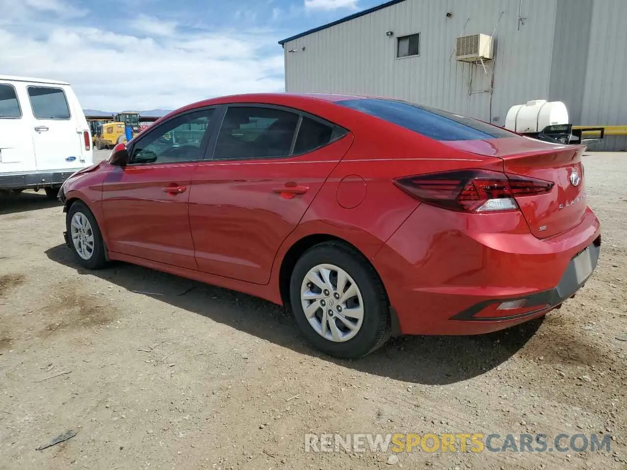 2 Photograph of a damaged car KMHD74LF9LU079195 HYUNDAI ELANTRA 2020