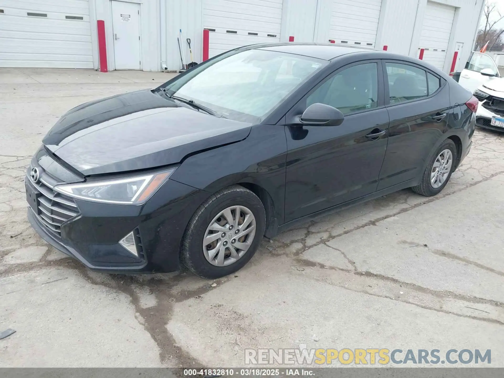 2 Photograph of a damaged car KMHD74LF9LU081030 HYUNDAI ELANTRA 2020