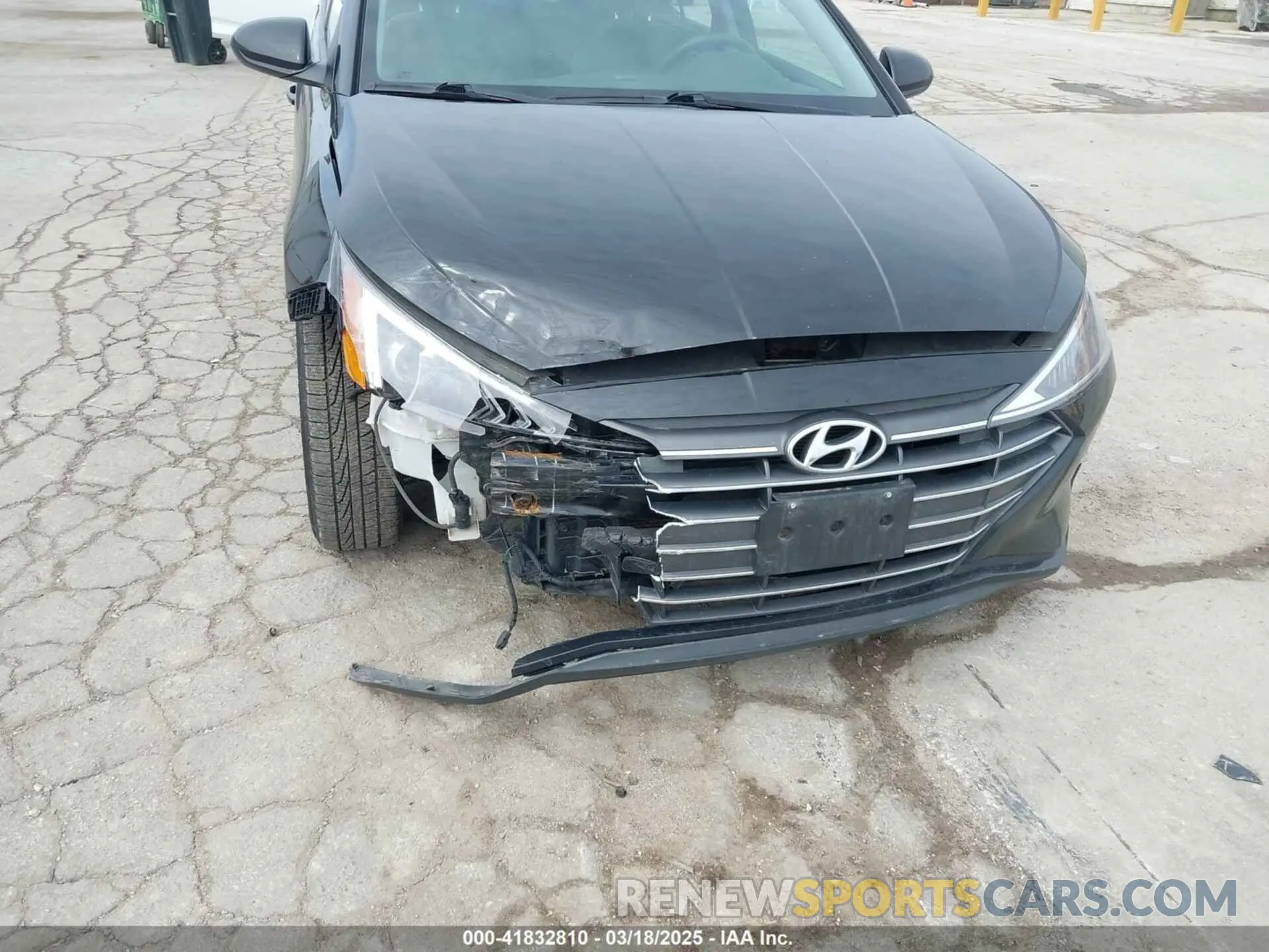 6 Photograph of a damaged car KMHD74LF9LU081030 HYUNDAI ELANTRA 2020