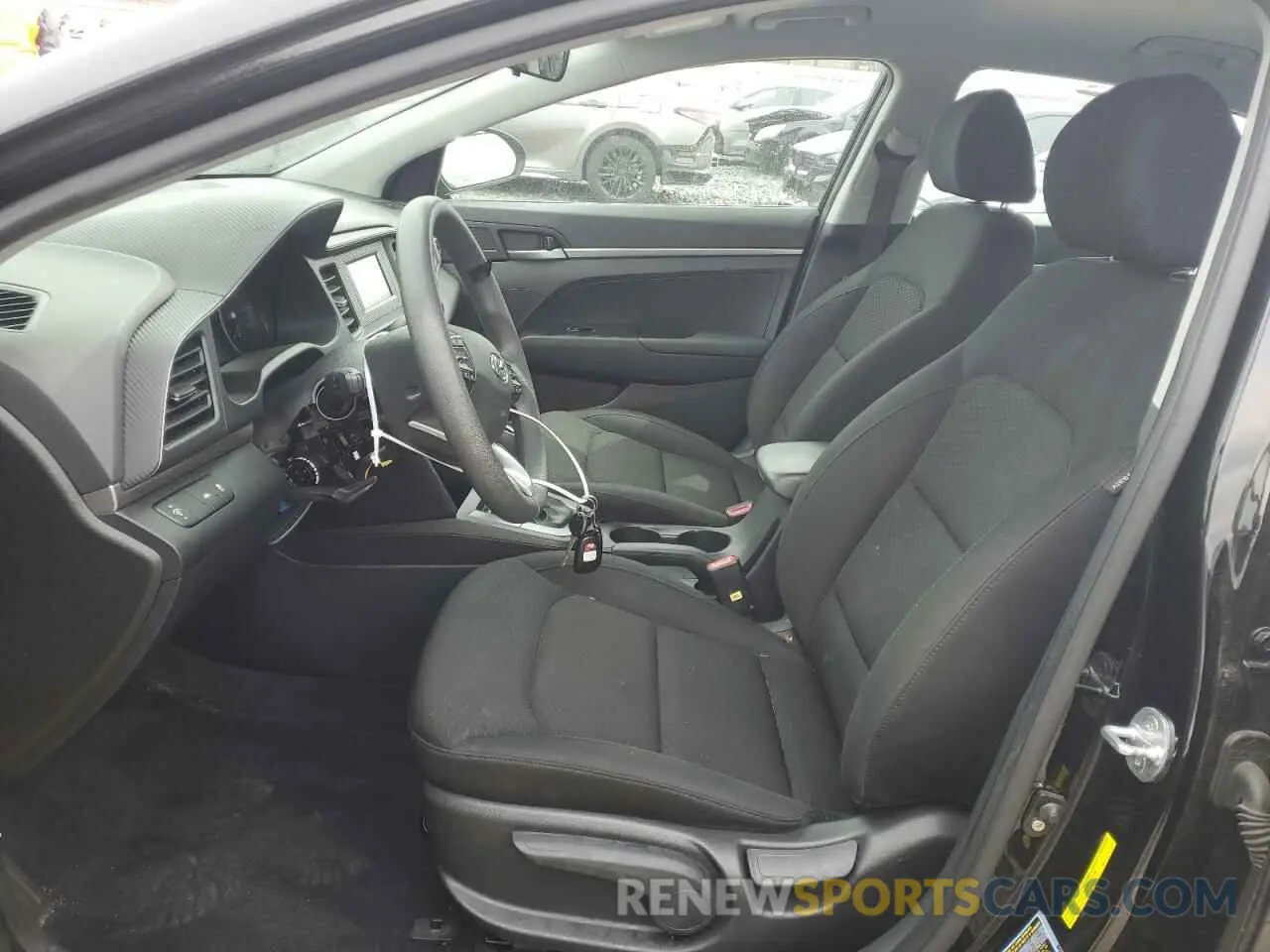 7 Photograph of a damaged car KMHD74LF9LU926569 HYUNDAI ELANTRA 2020