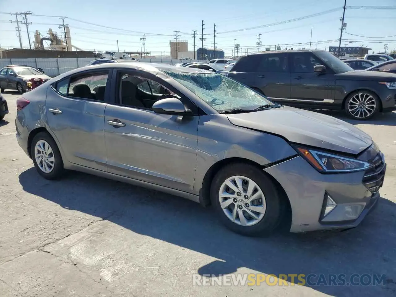 4 Photograph of a damaged car KMHD74LF9LU988425 HYUNDAI ELANTRA 2020