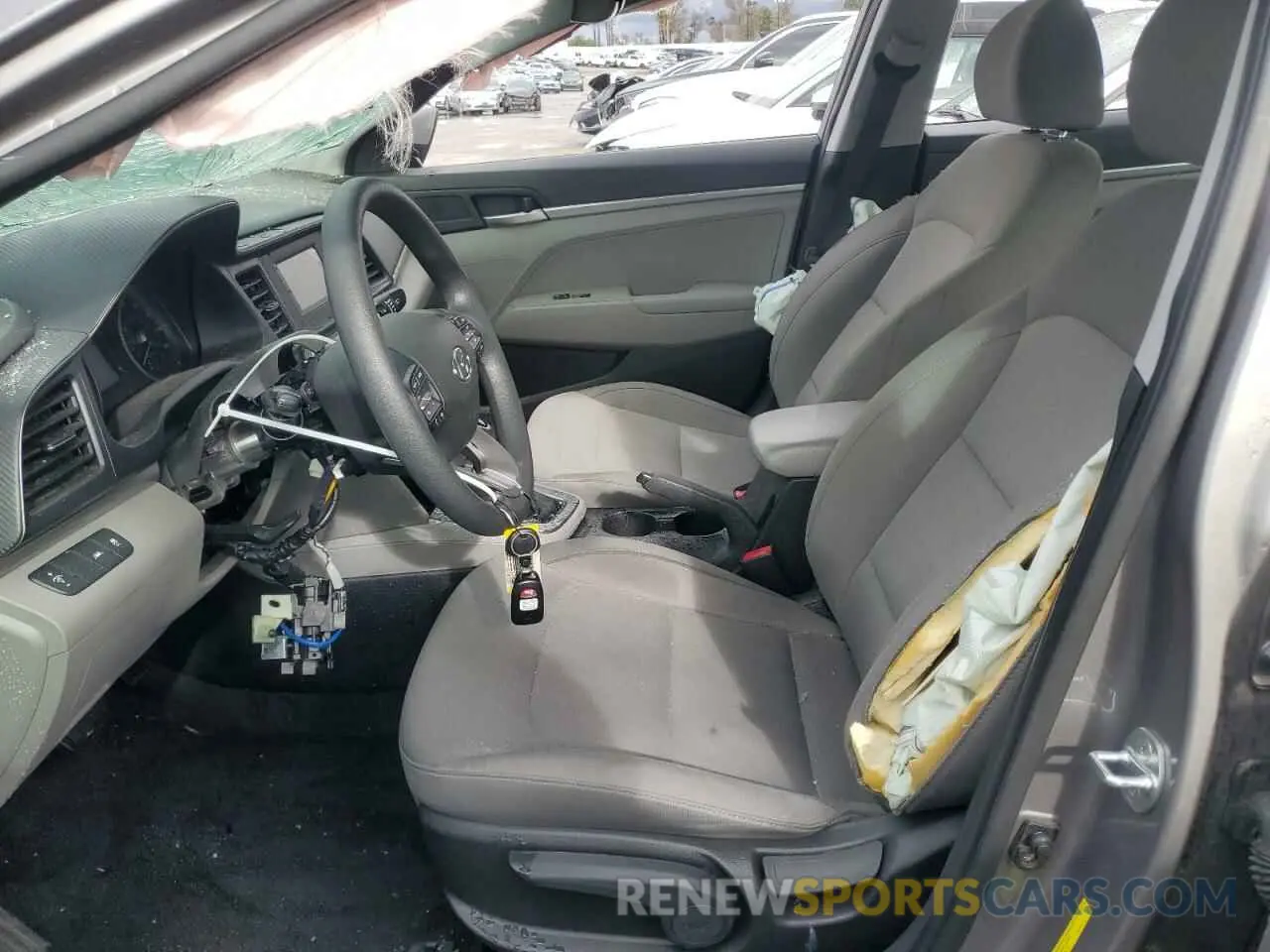 7 Photograph of a damaged car KMHD74LF9LU988425 HYUNDAI ELANTRA 2020