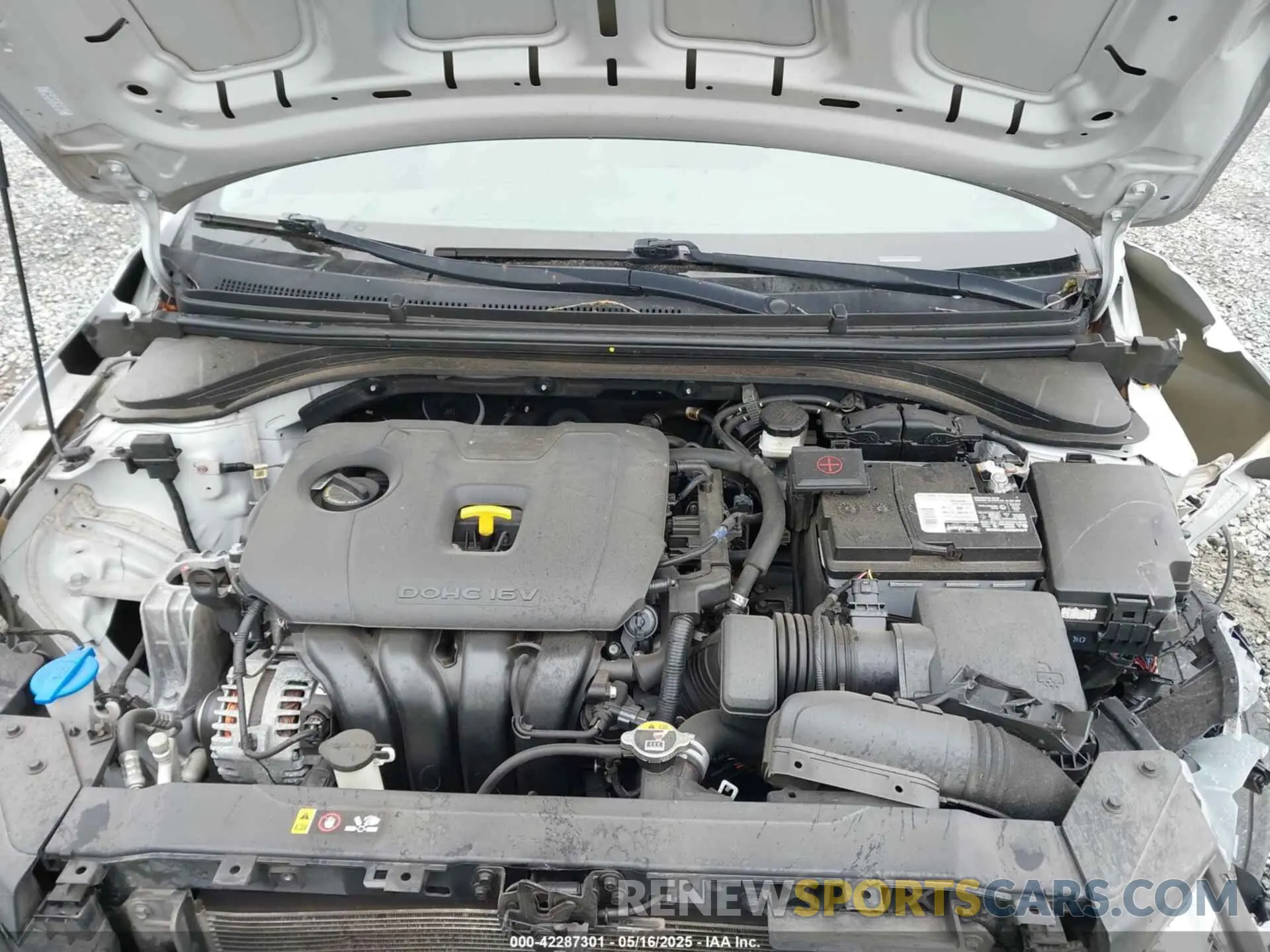 10 Photograph of a damaged car KMHD74LFXLU027803 HYUNDAI ELANTRA 2020
