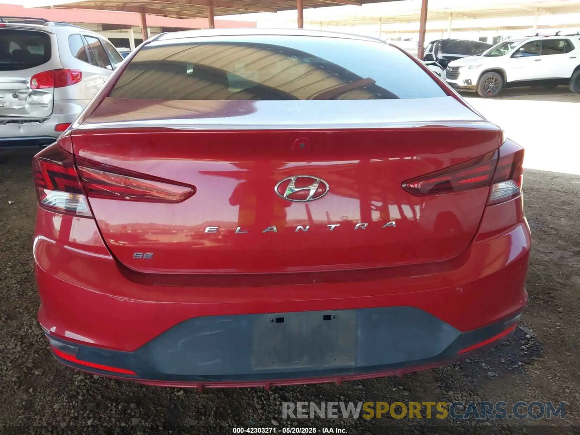 16 Photograph of a damaged car KMHD74LFXLU106260 HYUNDAI ELANTRA 2020