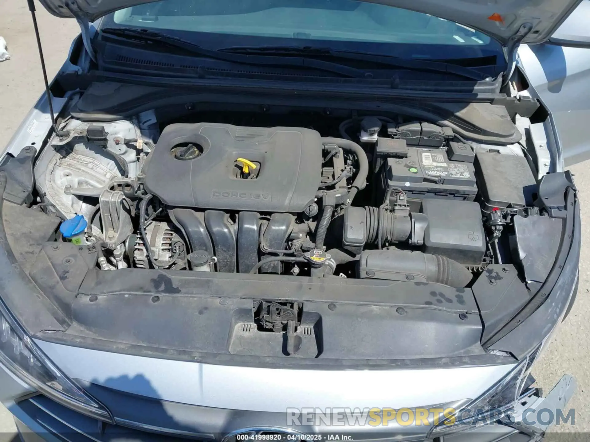 10 Photograph of a damaged car KMHD74LFXLU929559 HYUNDAI ELANTRA 2020