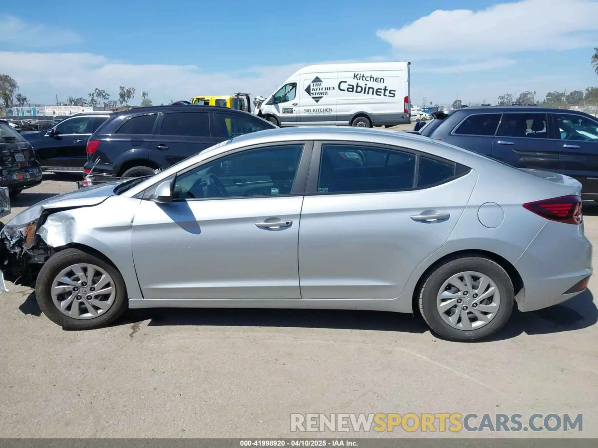 13 Photograph of a damaged car KMHD74LFXLU929559 HYUNDAI ELANTRA 2020