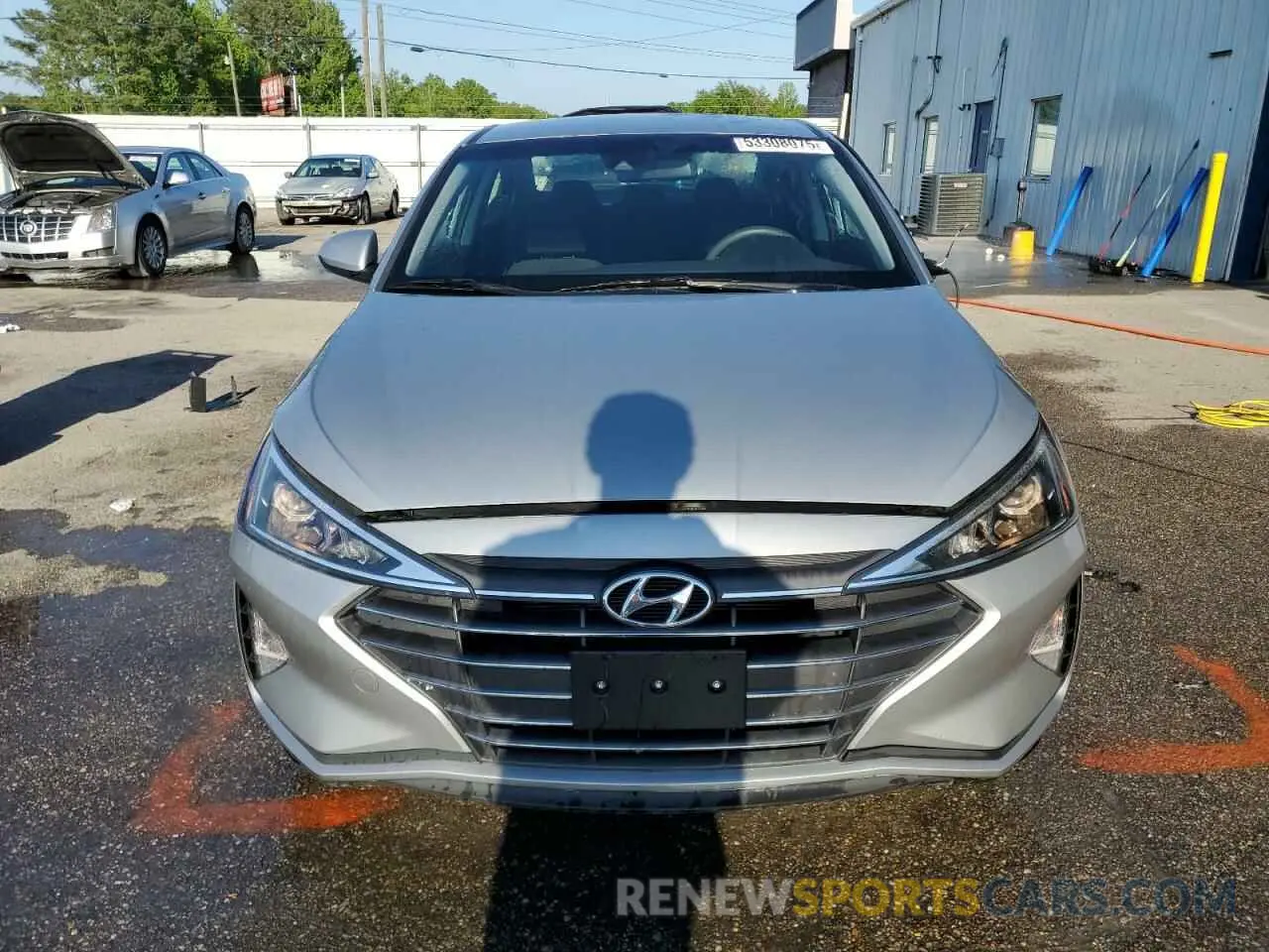 5 Photograph of a damaged car KMHD74LFXLU940318 HYUNDAI ELANTRA 2020