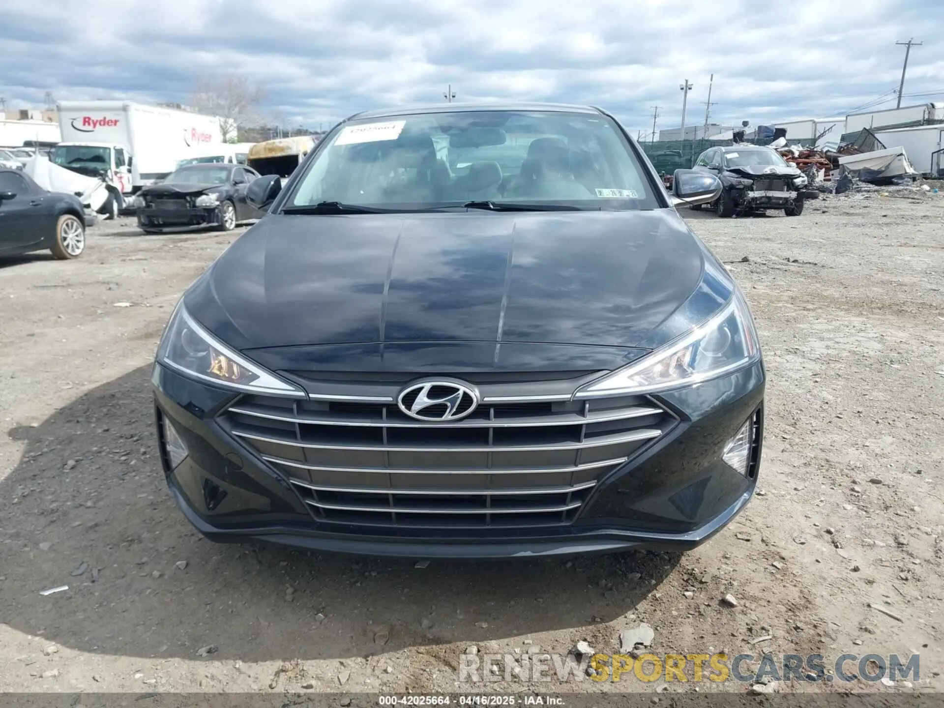 11 Photograph of a damaged car KMHD74LFXLU994444 HYUNDAI ELANTRA 2020
