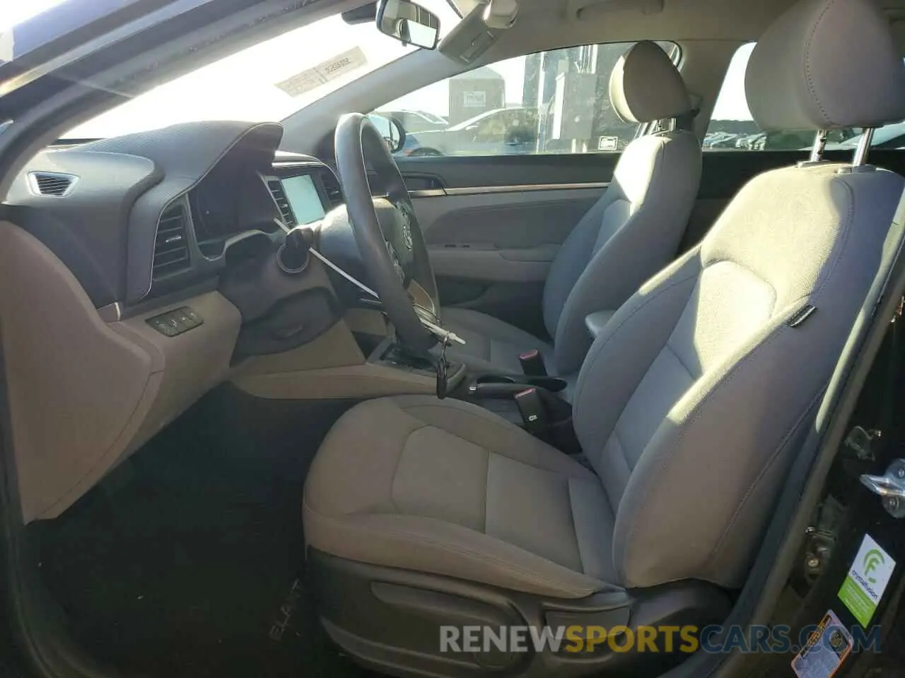 7 Photograph of a damaged car KMHD84LF0LU106121 HYUNDAI ELANTRA 2020