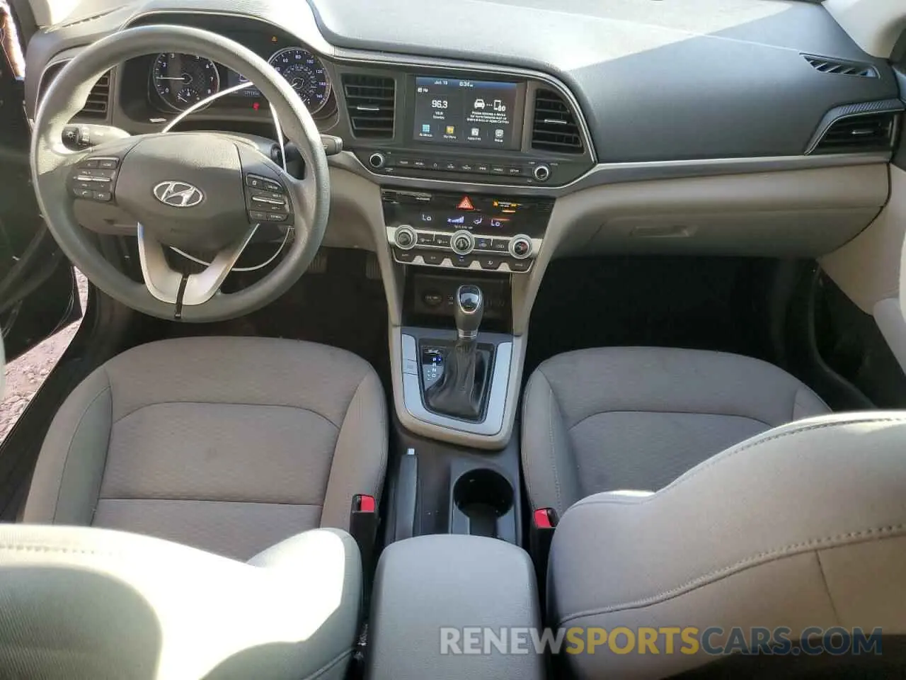 8 Photograph of a damaged car KMHD84LF0LU106121 HYUNDAI ELANTRA 2020