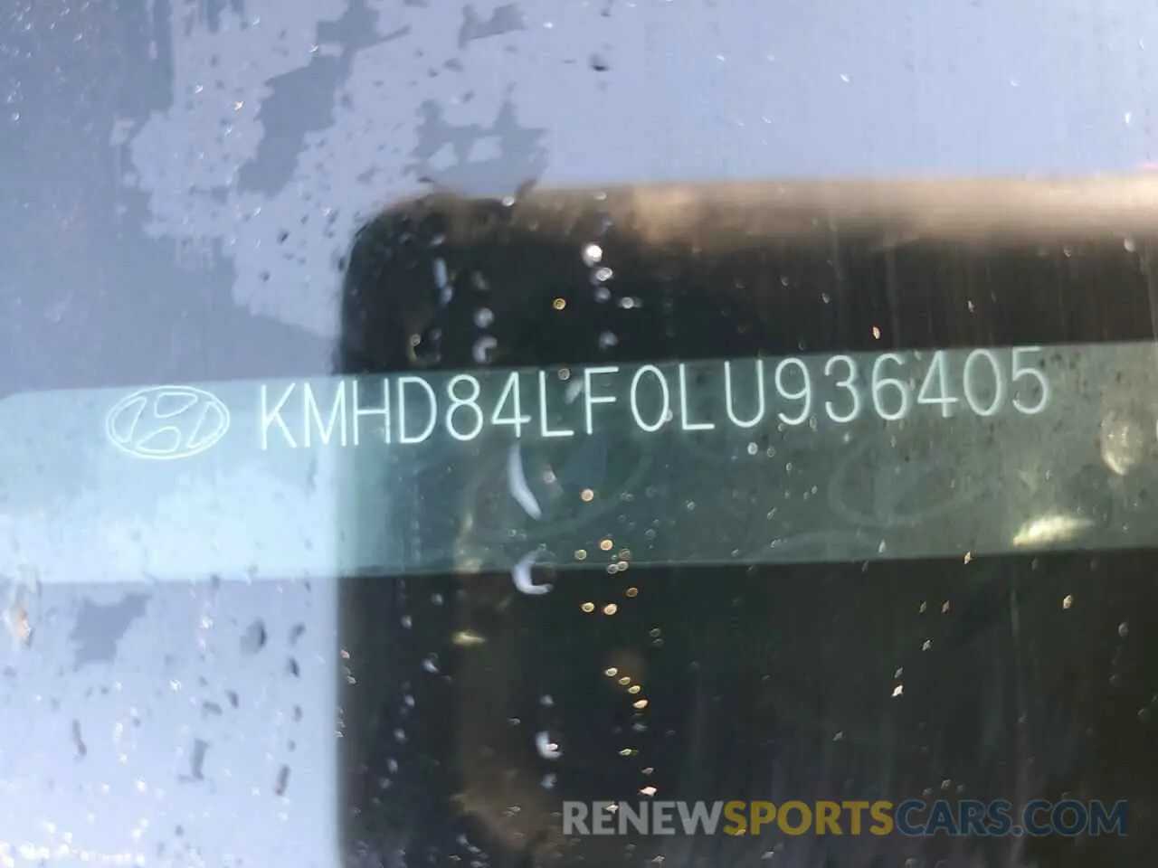 12 Photograph of a damaged car KMHD84LF0LU936405 HYUNDAI ELANTRA 2020