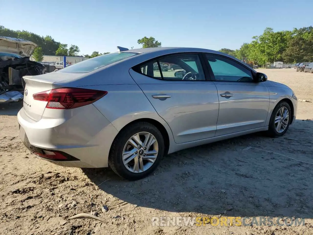 3 Photograph of a damaged car KMHD84LF0LU936405 HYUNDAI ELANTRA 2020
