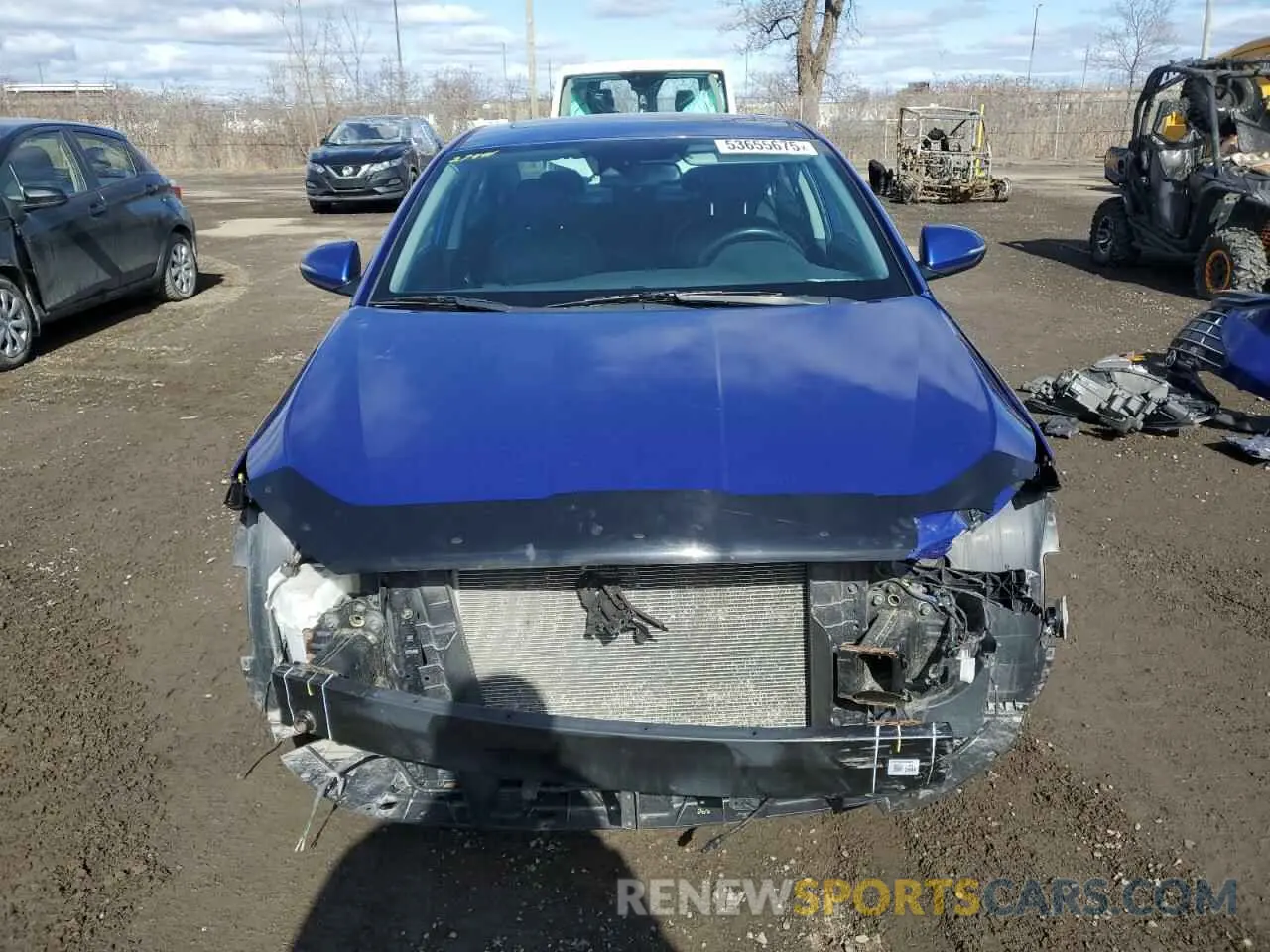 5 Photograph of a damaged car KMHD84LF0LU952300 HYUNDAI ELANTRA 2020