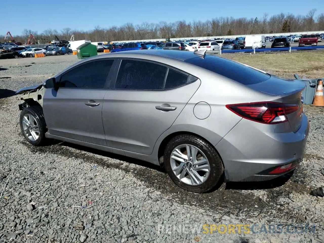 2 Photograph of a damaged car KMHD84LF1LU101784 HYUNDAI ELANTRA 2020