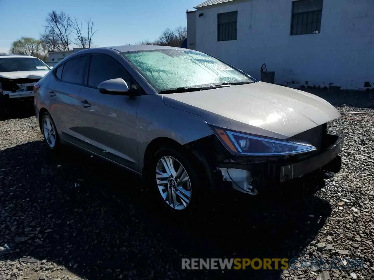 4 Photograph of a damaged car KMHD84LF1LU101784 HYUNDAI ELANTRA 2020