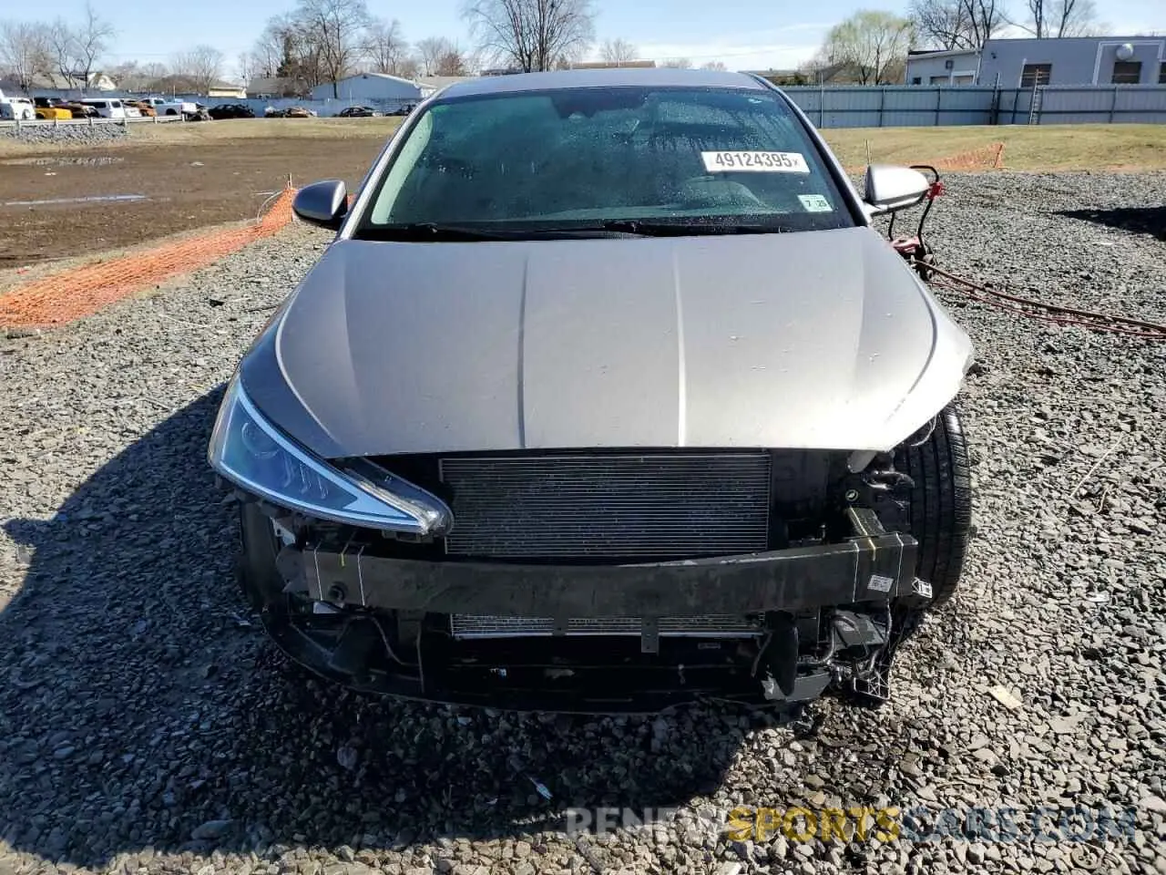 5 Photograph of a damaged car KMHD84LF1LU101784 HYUNDAI ELANTRA 2020
