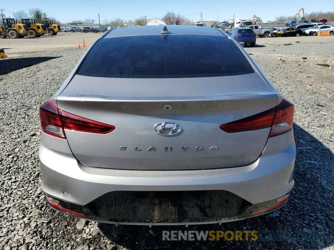 6 Photograph of a damaged car KMHD84LF1LU101784 HYUNDAI ELANTRA 2020
