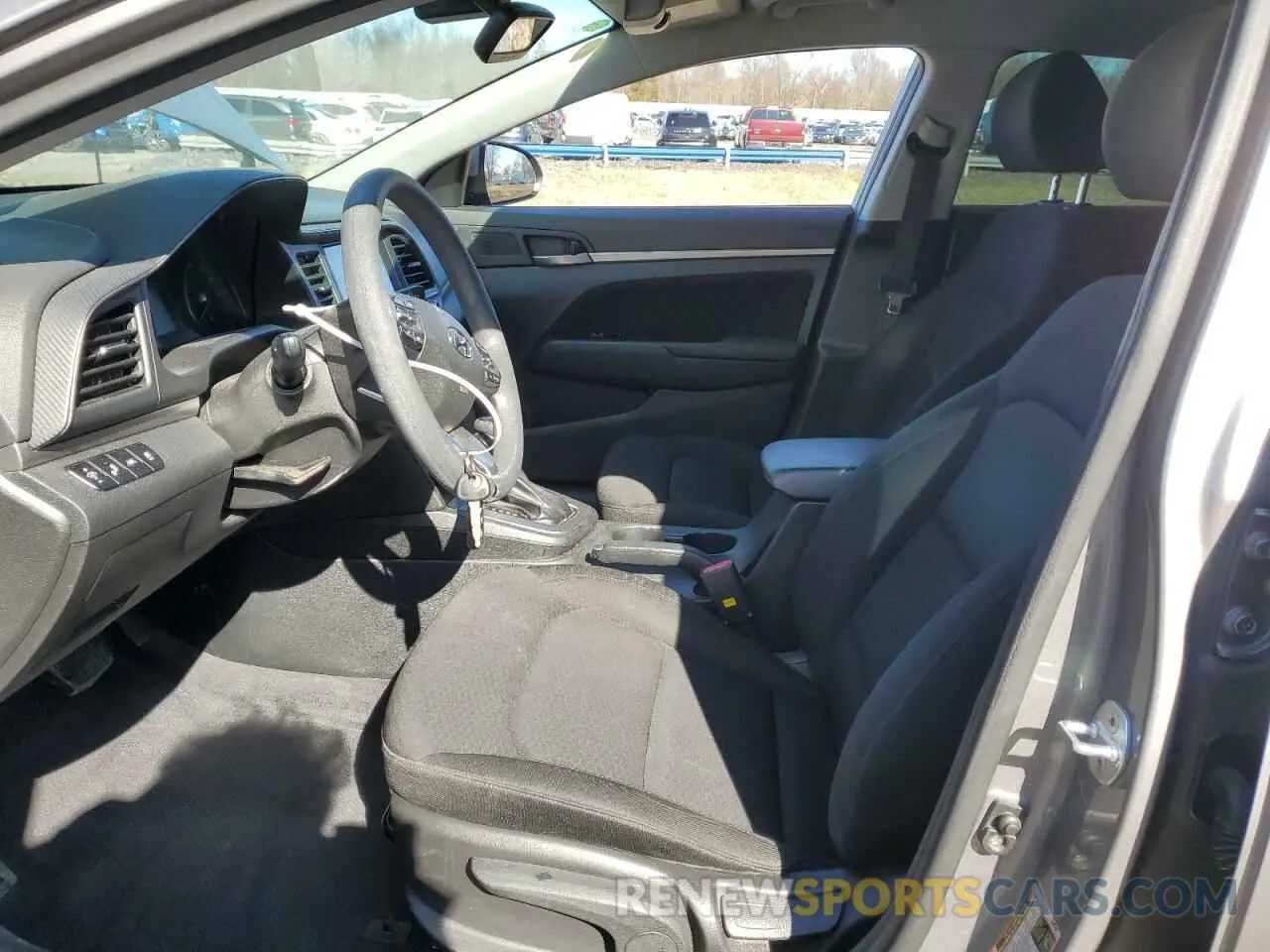 7 Photograph of a damaged car KMHD84LF1LU101784 HYUNDAI ELANTRA 2020