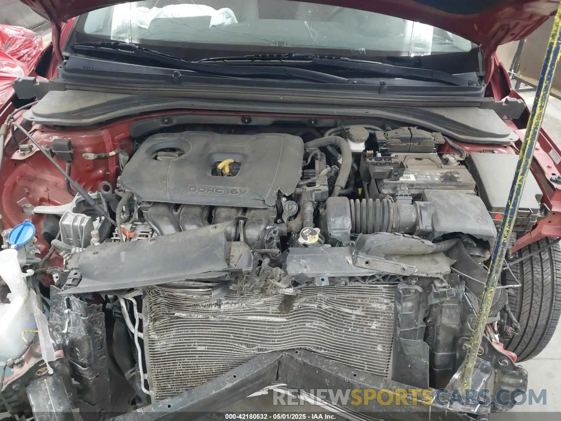 10 Photograph of a damaged car KMHD84LF1LU897517 HYUNDAI ELANTRA 2020