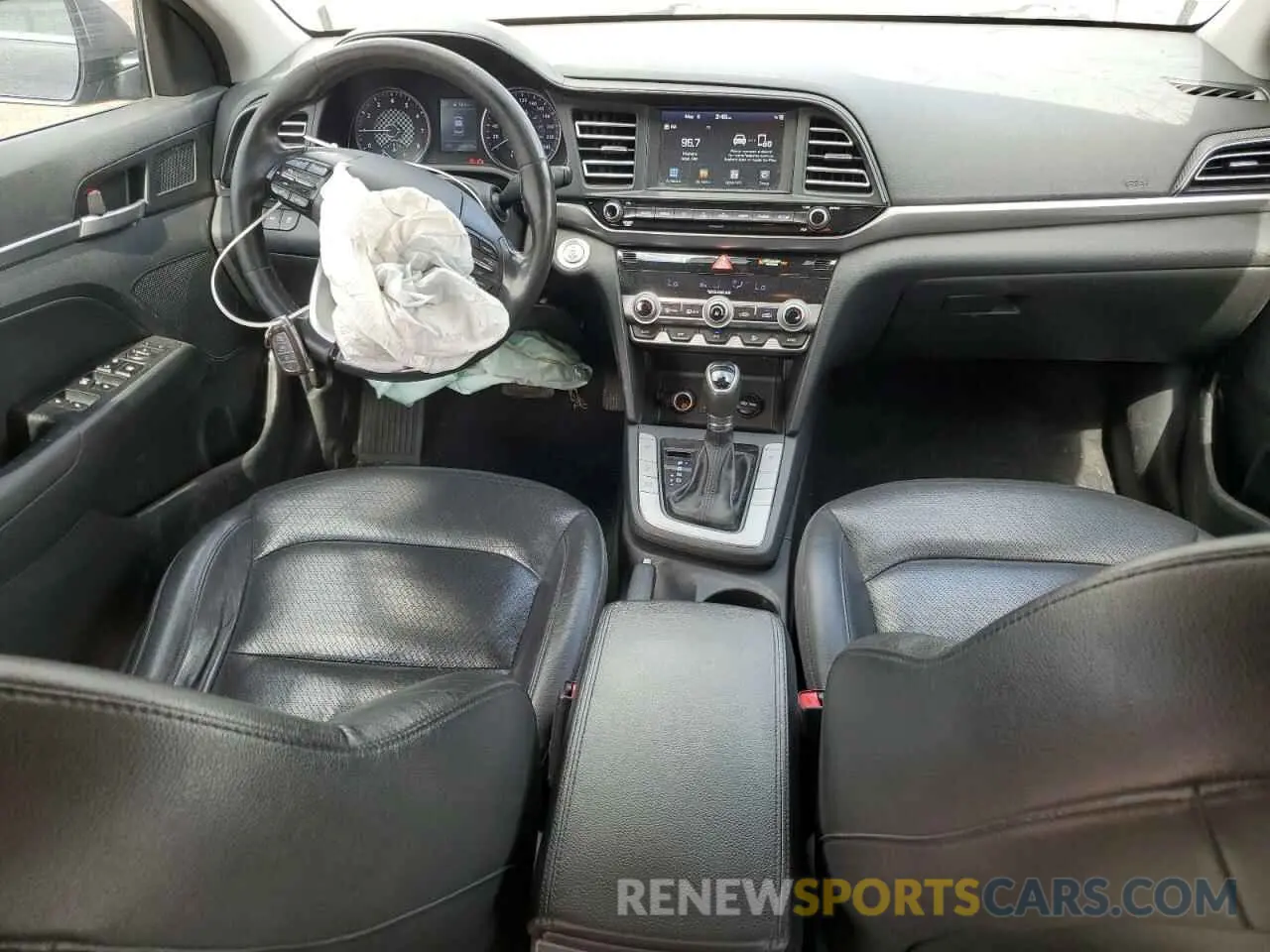 8 Photograph of a damaged car KMHD84LF1LU921637 HYUNDAI ELANTRA 2020