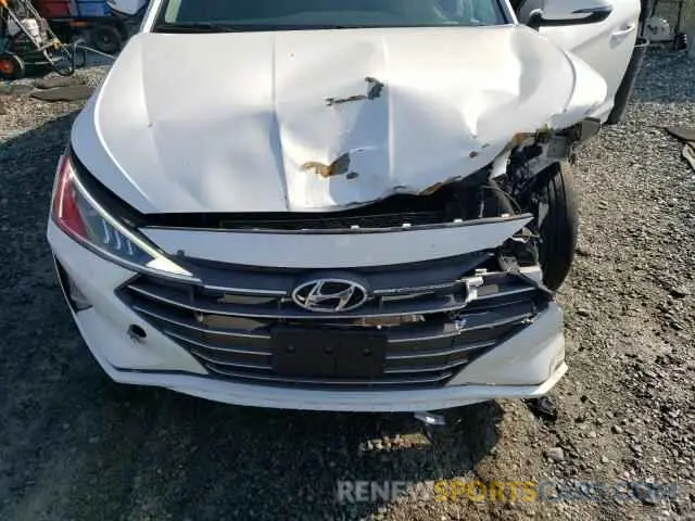 11 Photograph of a damaged car KMHD84LF1LU938549 HYUNDAI ELANTRA 2020