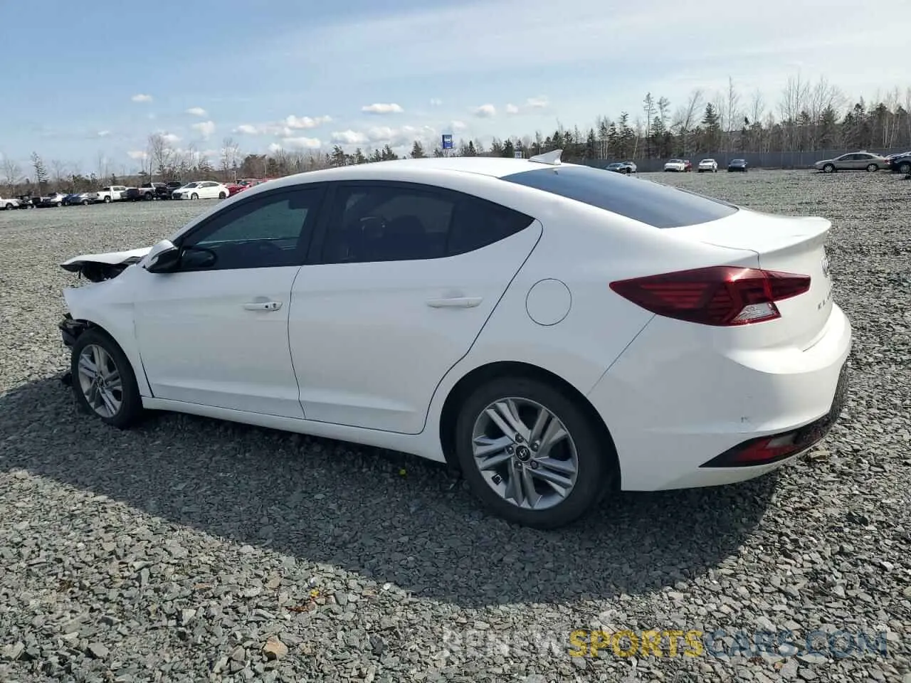 2 Photograph of a damaged car KMHD84LF1LU938549 HYUNDAI ELANTRA 2020