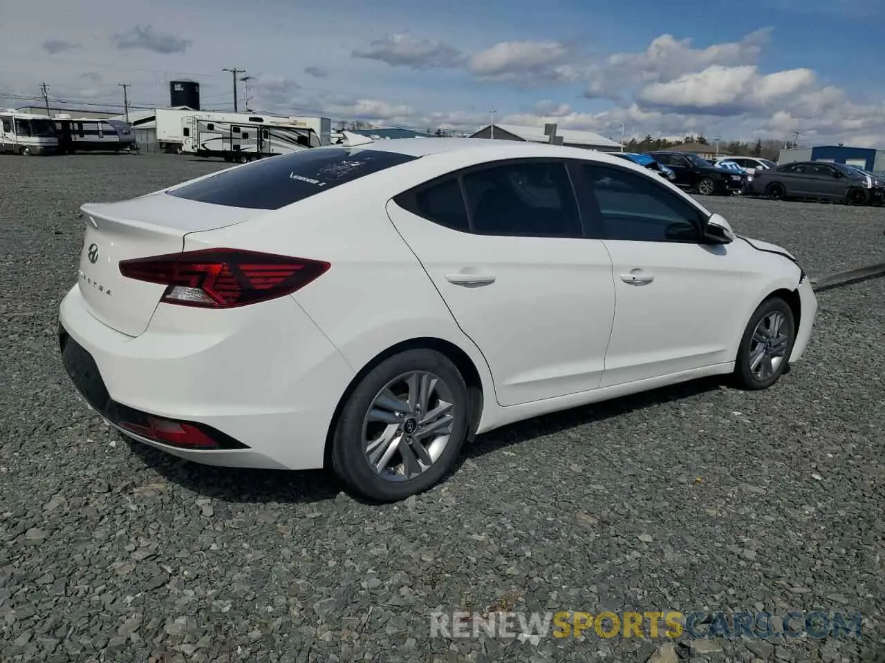 3 Photograph of a damaged car KMHD84LF1LU938549 HYUNDAI ELANTRA 2020
