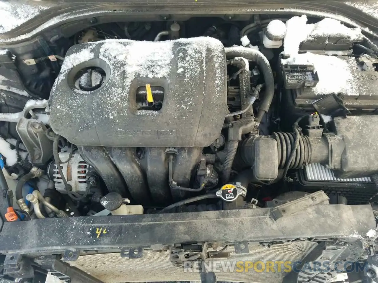 11 Photograph of a damaged car KMHD84LF1LU946599 HYUNDAI ELANTRA 2020