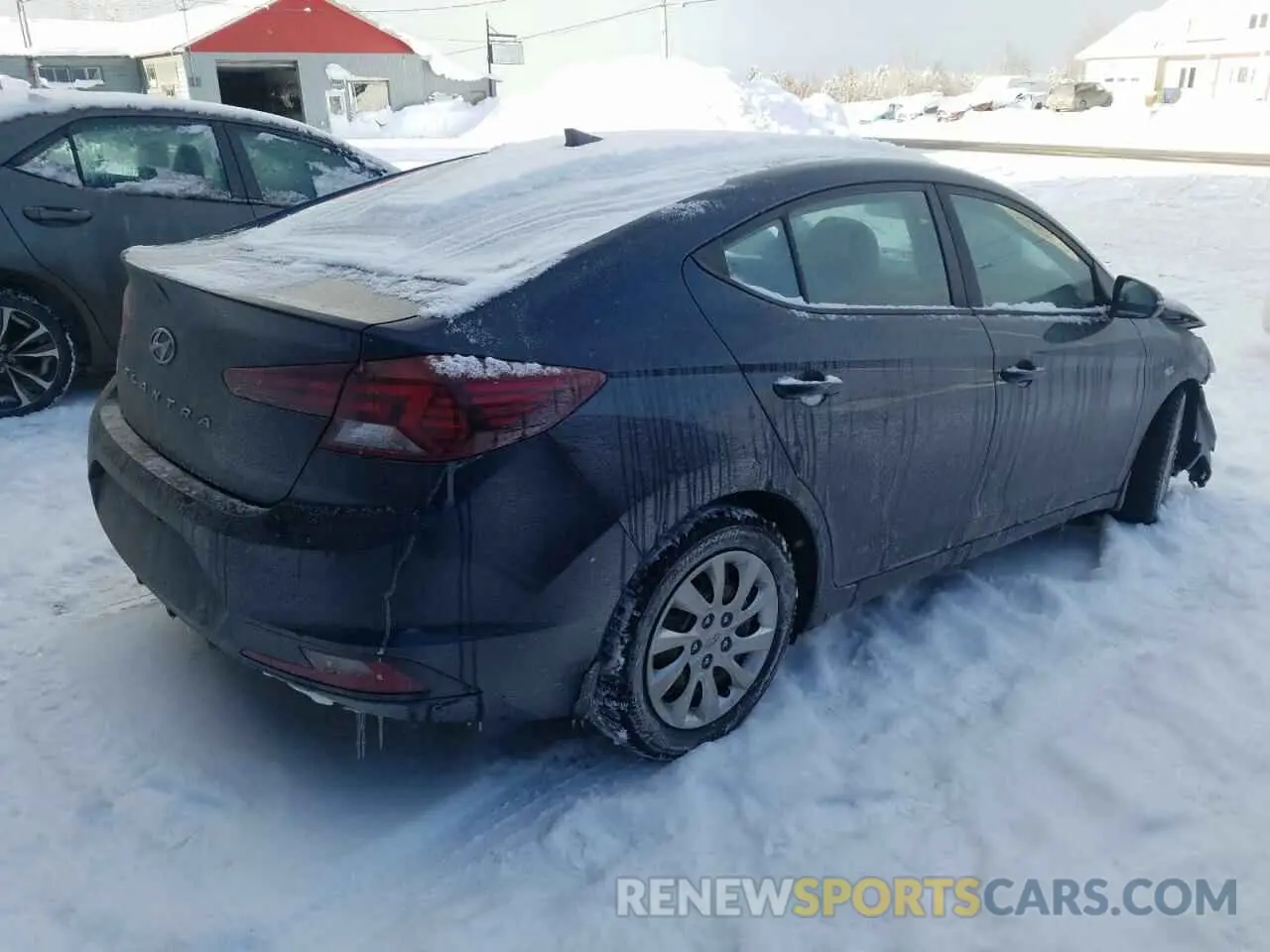 3 Photograph of a damaged car KMHD84LF1LU946599 HYUNDAI ELANTRA 2020