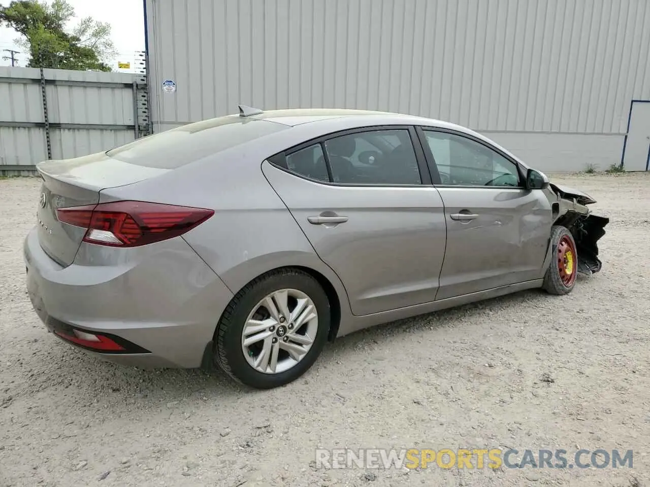 3 Photograph of a damaged car KMHD84LF1LU954721 HYUNDAI ELANTRA 2020