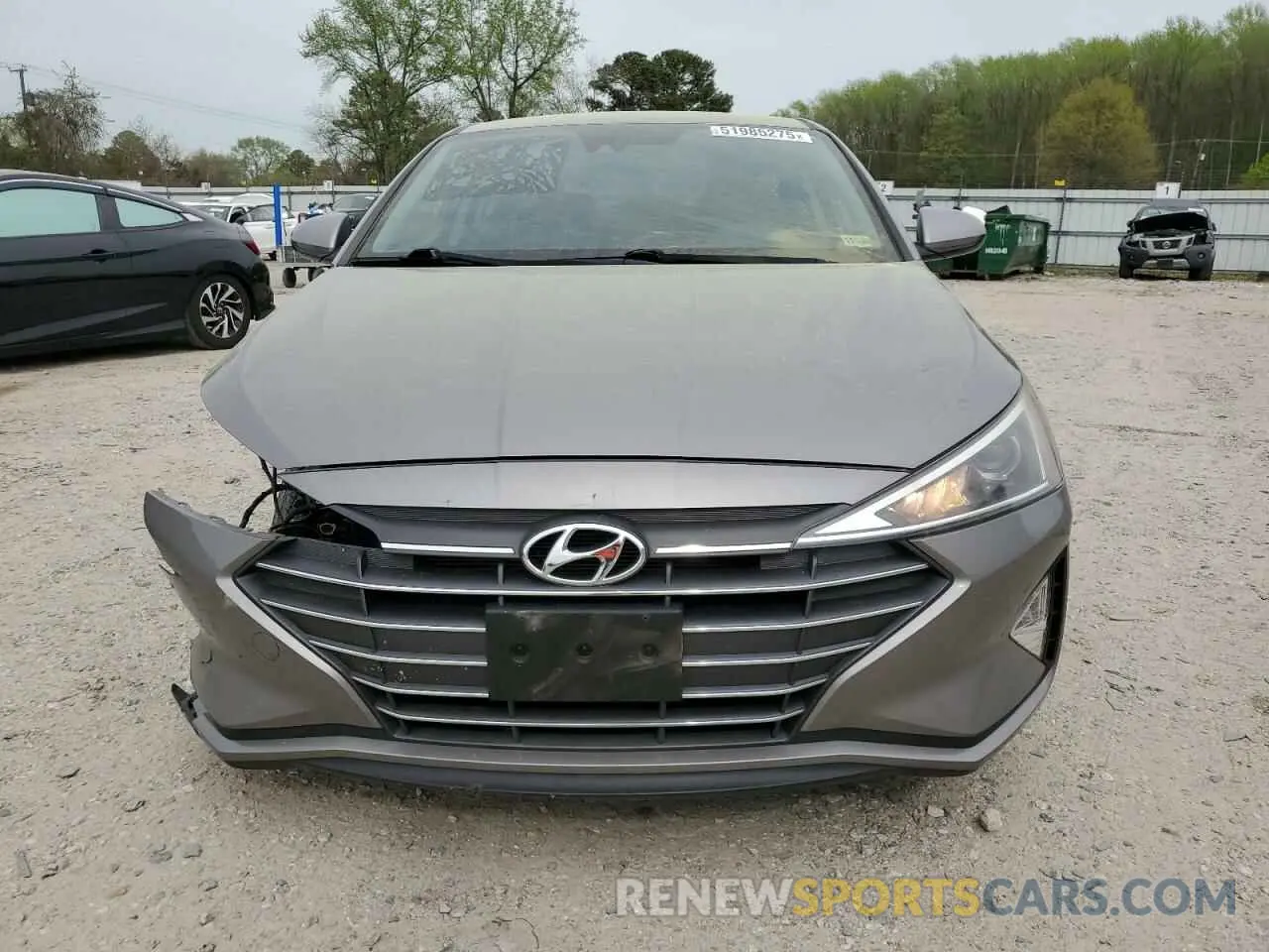 5 Photograph of a damaged car KMHD84LF1LU954721 HYUNDAI ELANTRA 2020