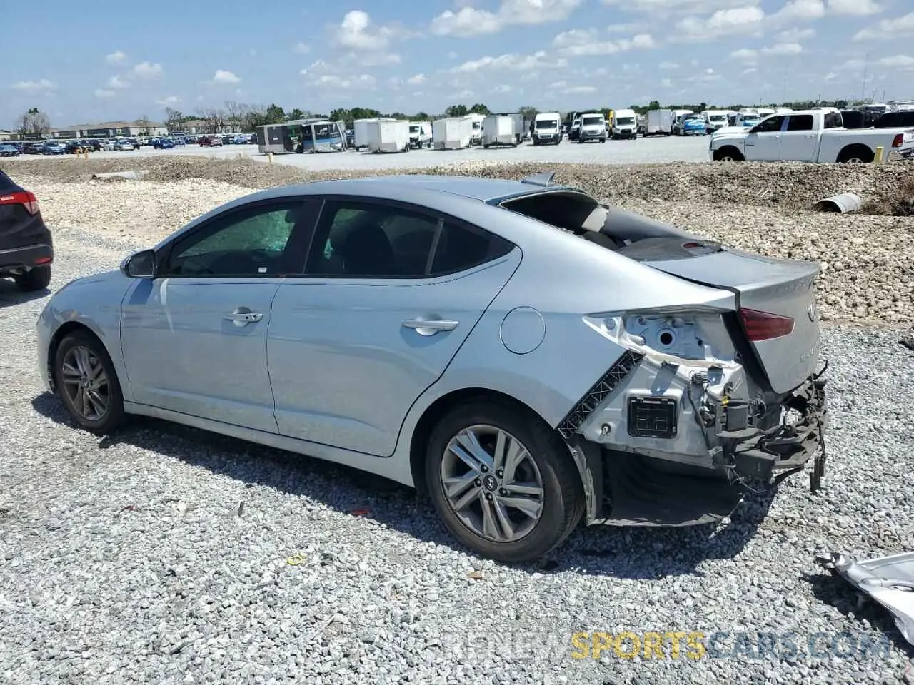 2 Photograph of a damaged car KMHD84LF1LU954881 HYUNDAI ELANTRA 2020