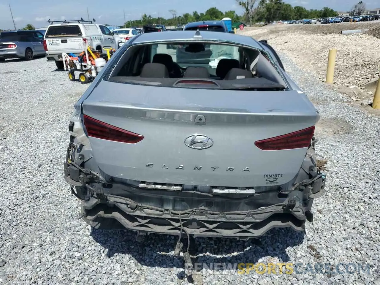 6 Photograph of a damaged car KMHD84LF1LU954881 HYUNDAI ELANTRA 2020