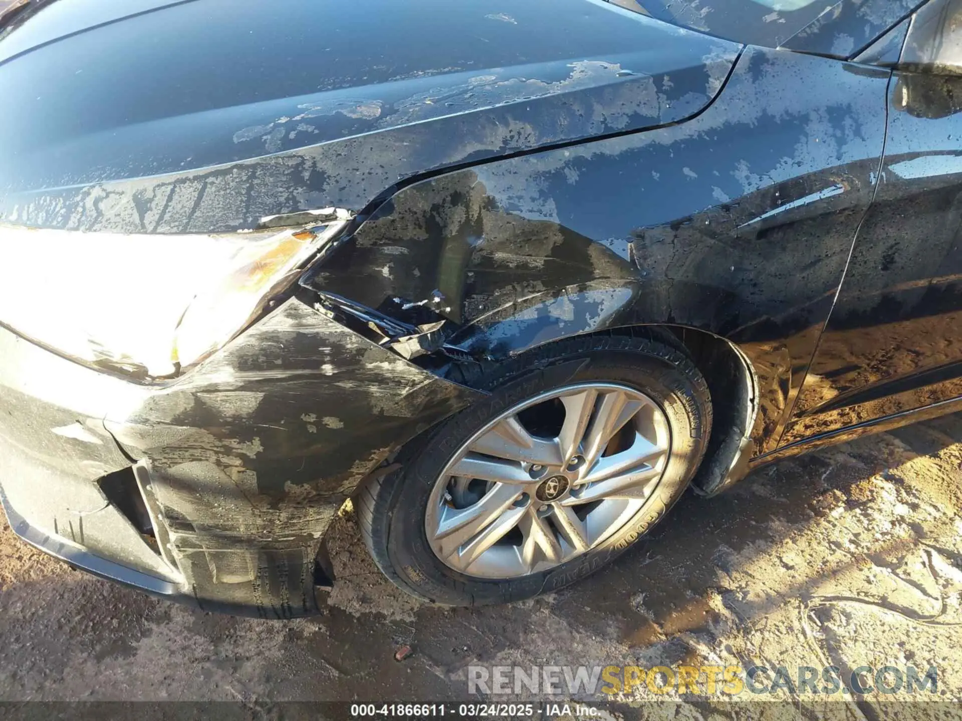 6 Photograph of a damaged car KMHD84LF1LU956131 HYUNDAI ELANTRA 2020