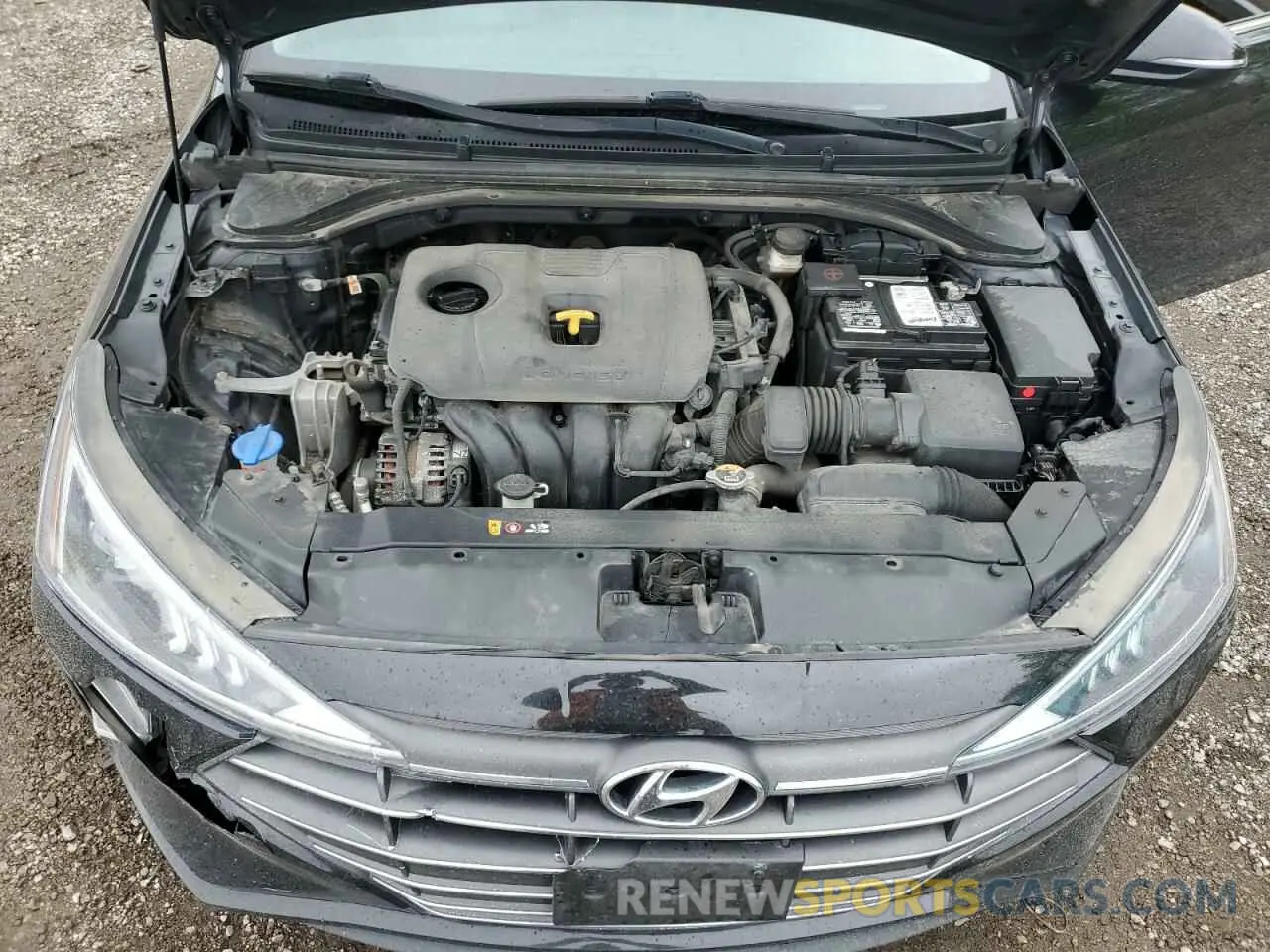 11 Photograph of a damaged car KMHD84LF1LU972586 HYUNDAI ELANTRA 2020