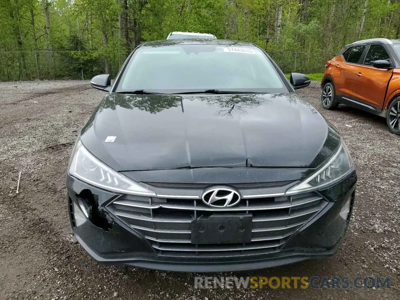5 Photograph of a damaged car KMHD84LF1LU972586 HYUNDAI ELANTRA 2020