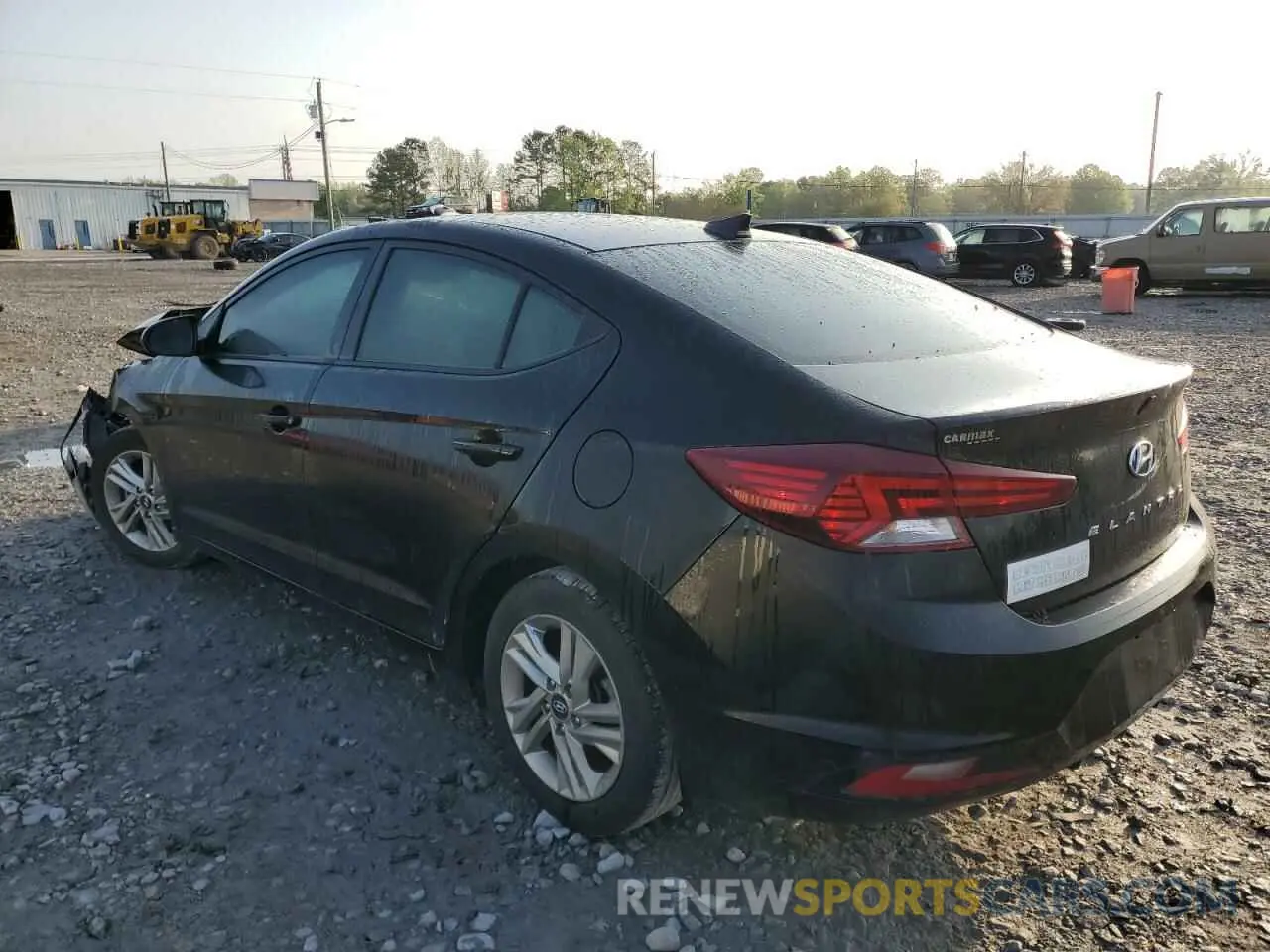 2 Photograph of a damaged car KMHD84LF2LU008191 HYUNDAI ELANTRA 2020