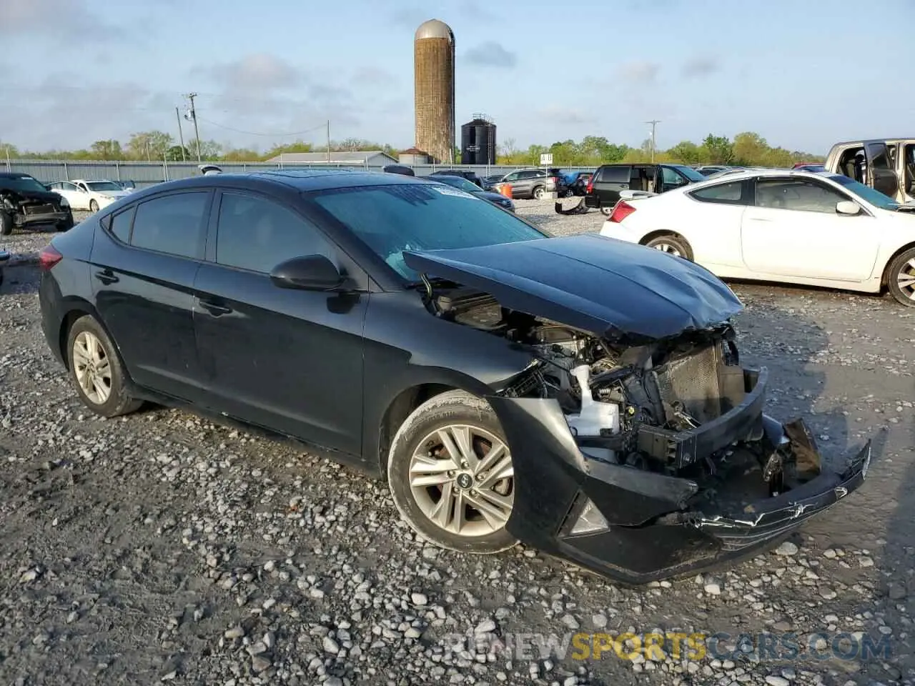 4 Photograph of a damaged car KMHD84LF2LU008191 HYUNDAI ELANTRA 2020