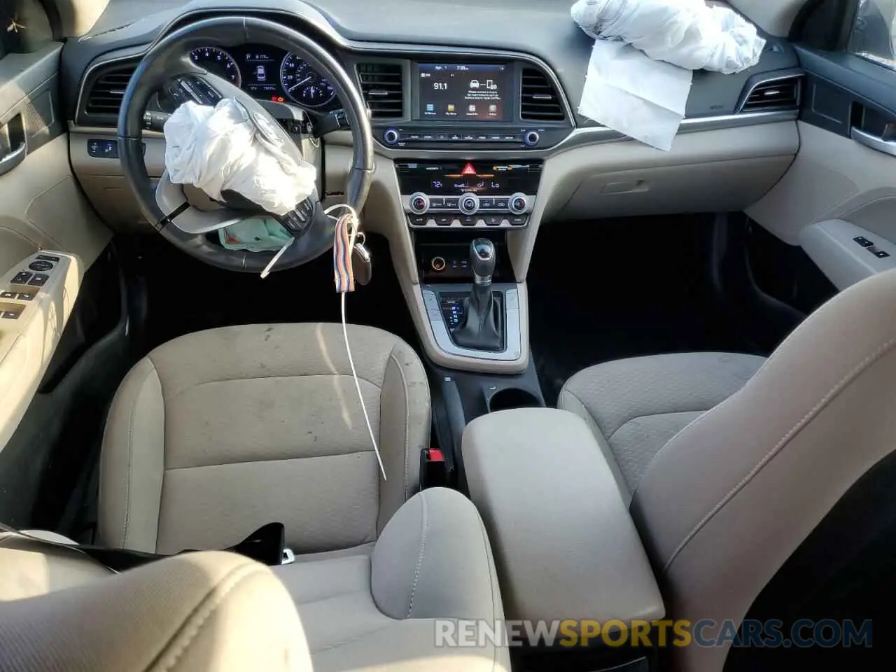 8 Photograph of a damaged car KMHD84LF2LU008191 HYUNDAI ELANTRA 2020